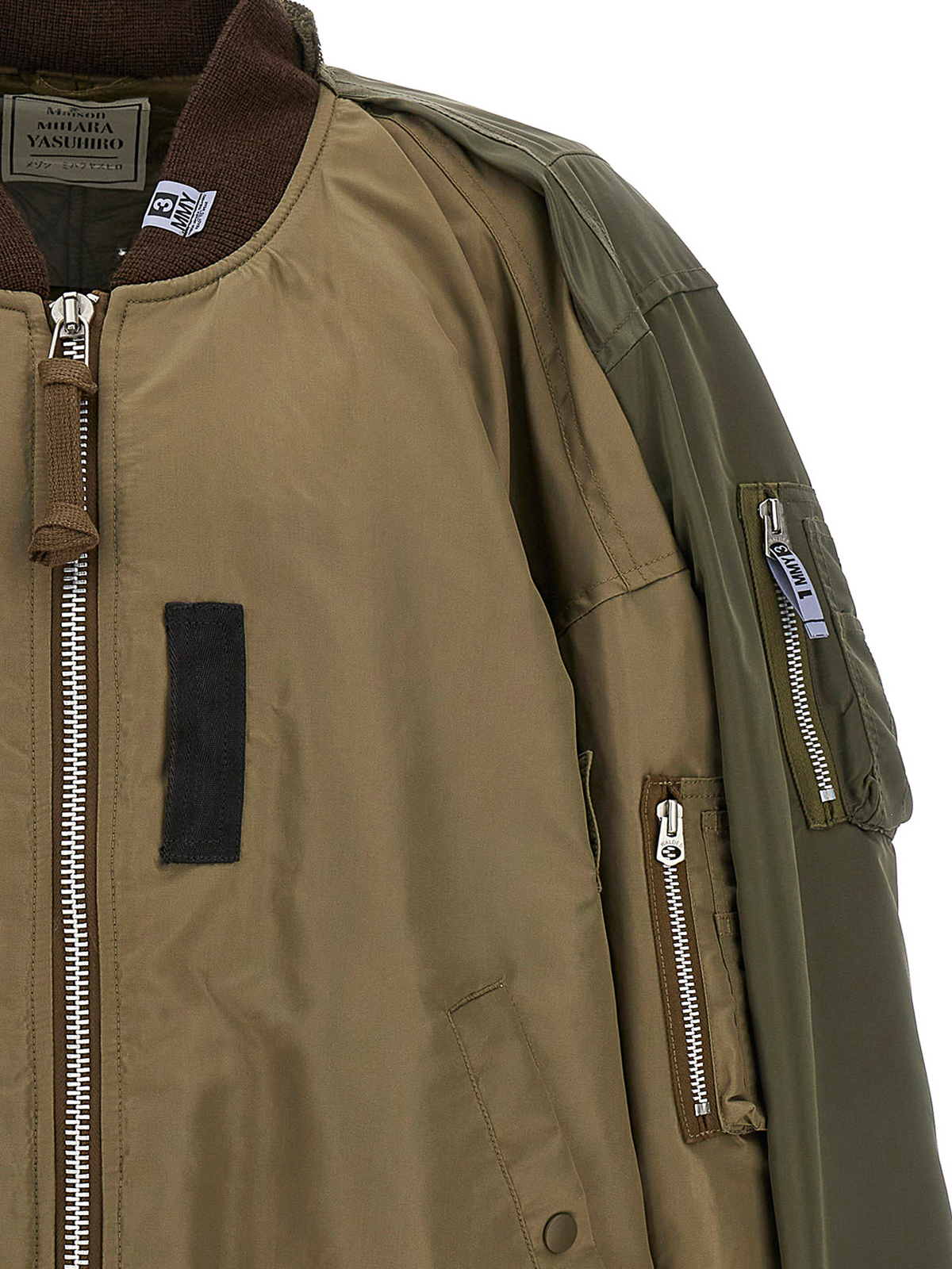 Bombers Maison Mihara Yasuhiro - Ma-1 nylon bomber jacket