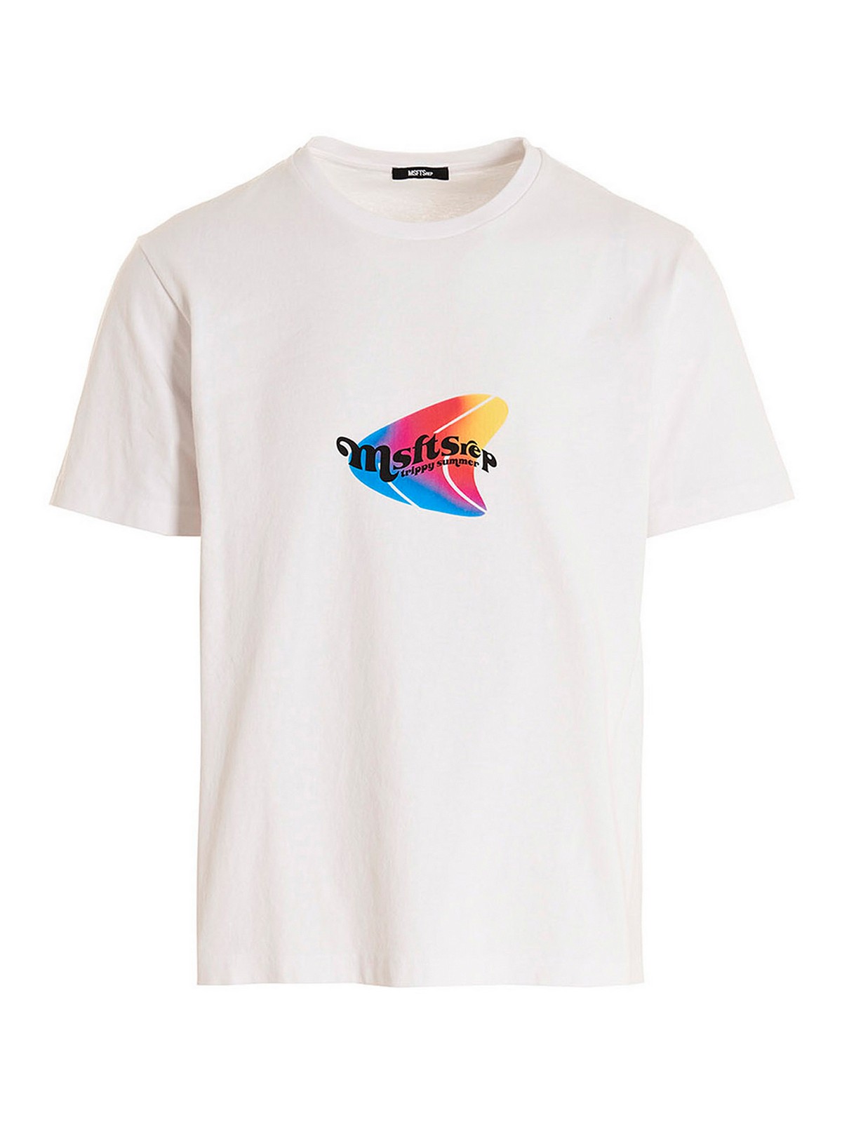 Msftsrep Cotton Crewneck T-shirt In White