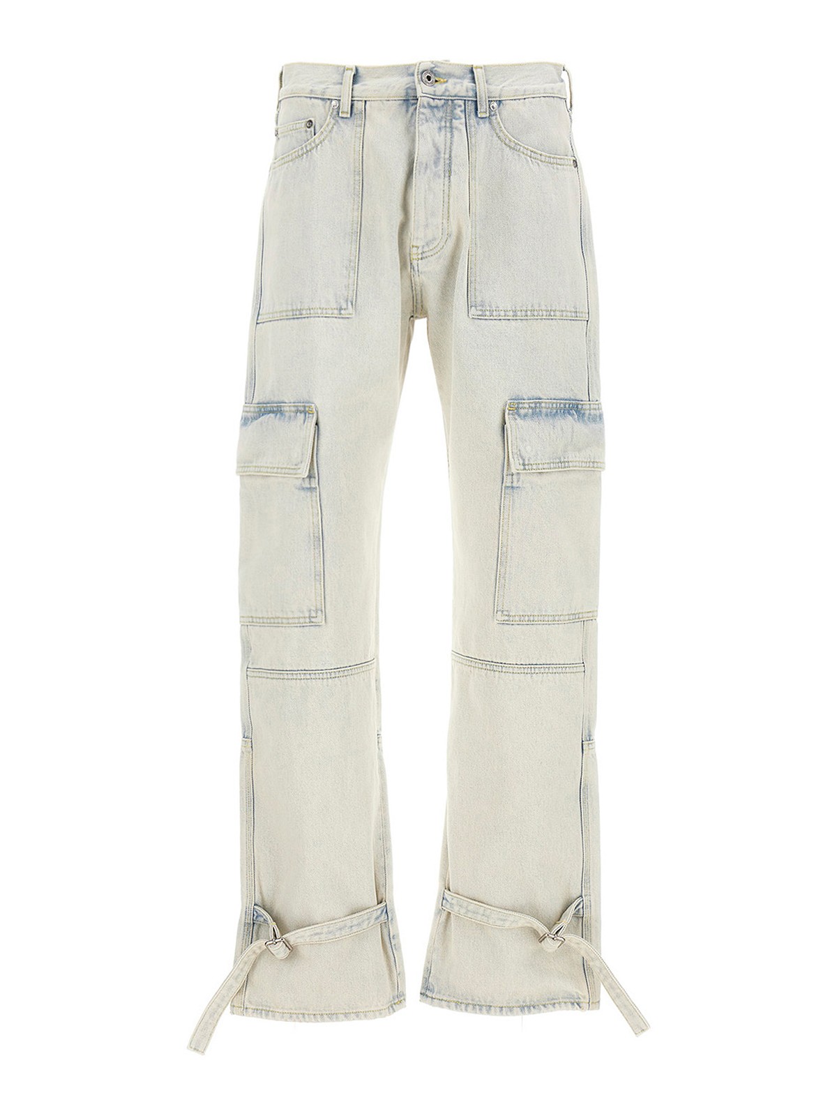 Off-White c/o Virgil Abloh Straight-leg Jeans in Blue for Men