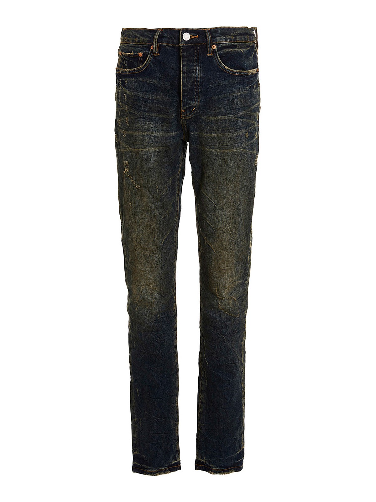 PURPLE BRAND - Cotton Denim Jeans