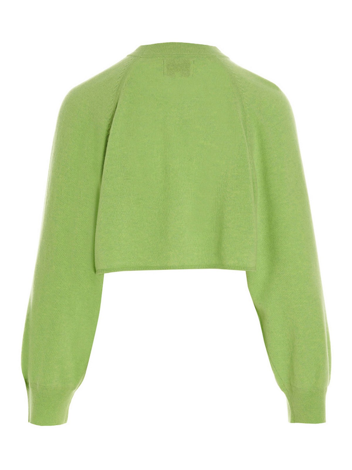 Shop Loulou Studio Mimosa Cachemire Sweater In Green