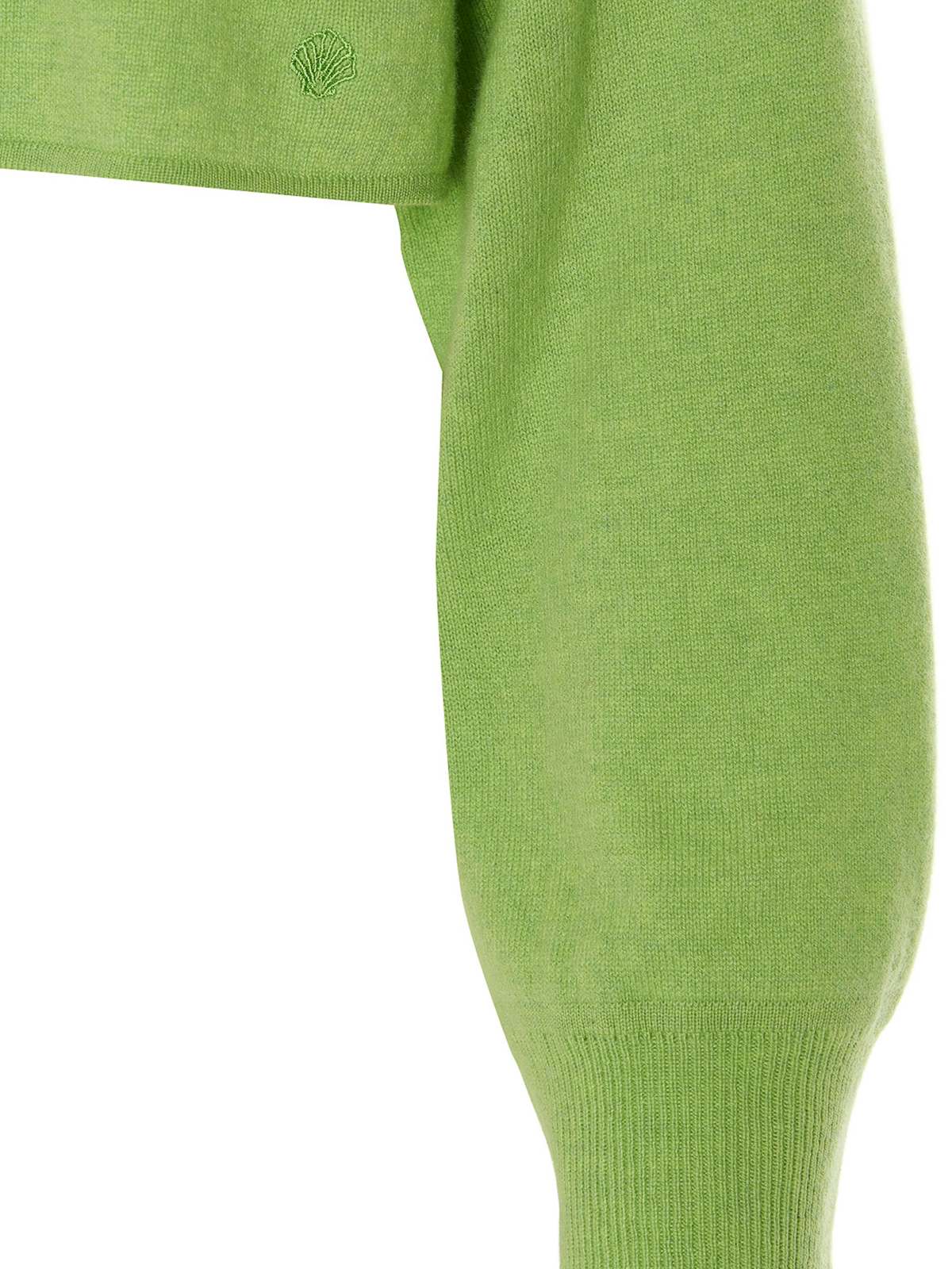 Shop Loulou Studio Mimosa Cachemire Sweater In Green