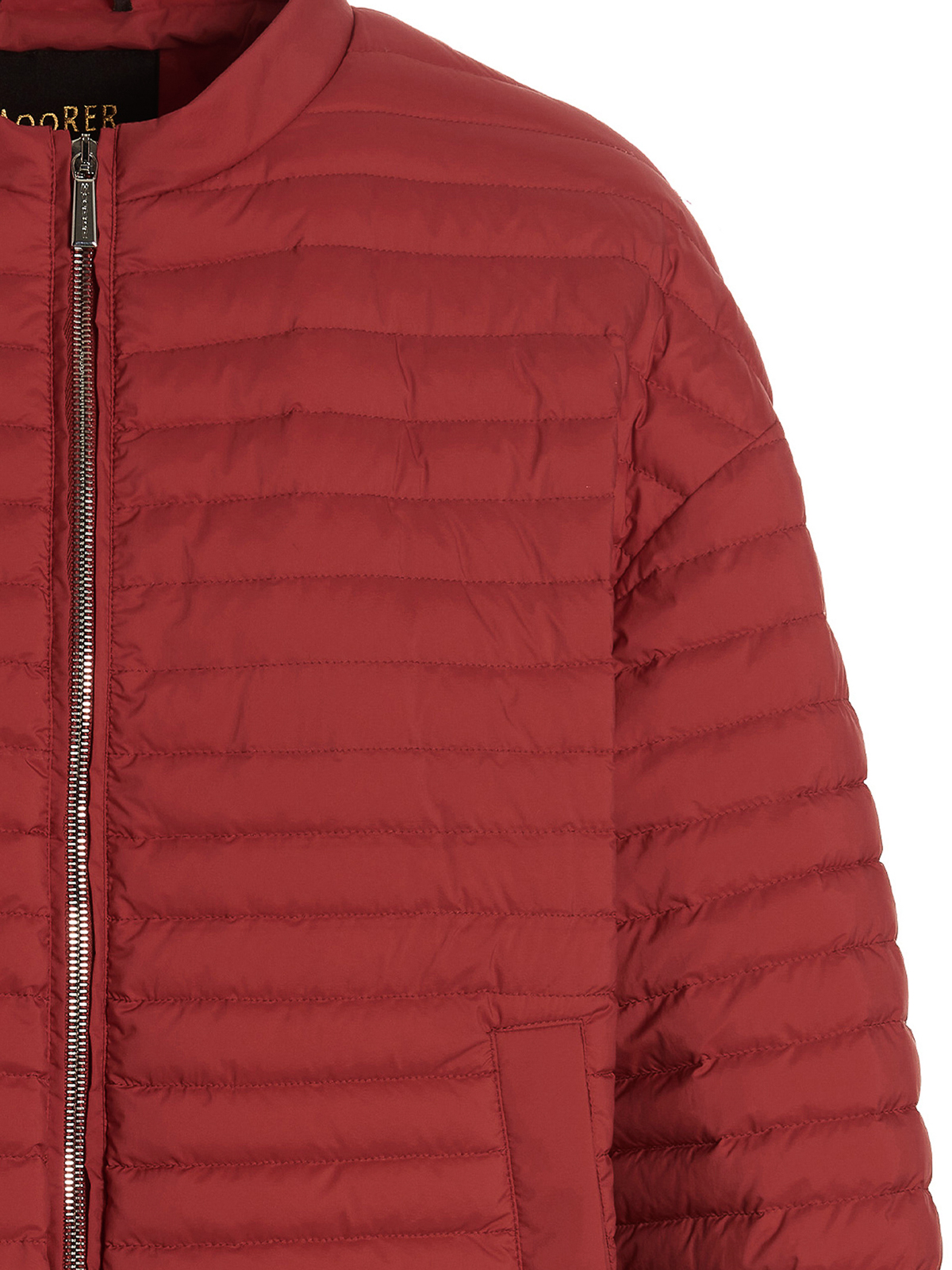 Padded jackets Moorer - Elvira-S3 hooded nylon jacket