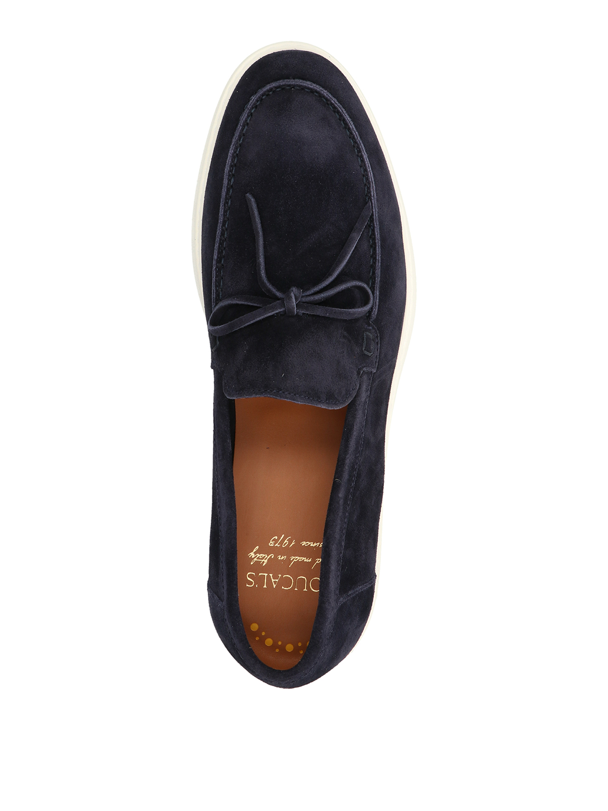 Doucal's Bow loafers - Blue - Men | DU3169EDWIUY106PB00