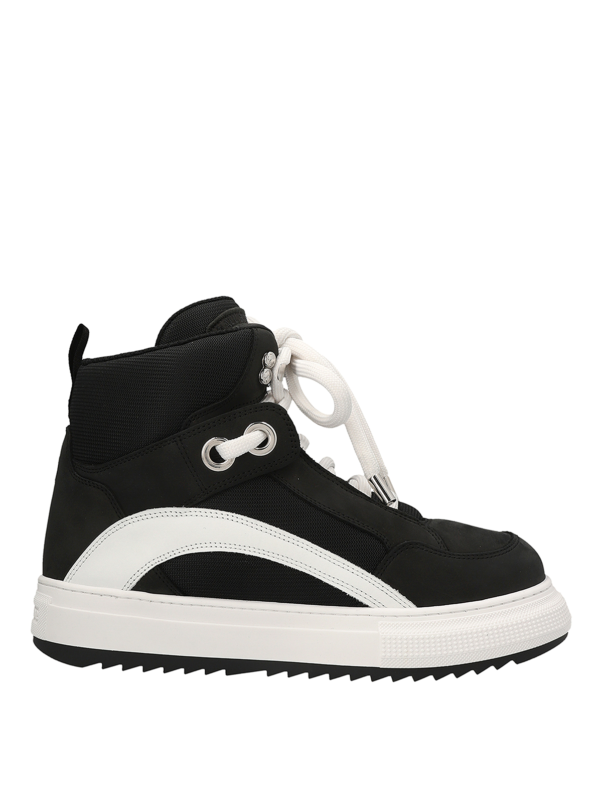 Shop Dsquared2 Boogie Sneakers In Blanco