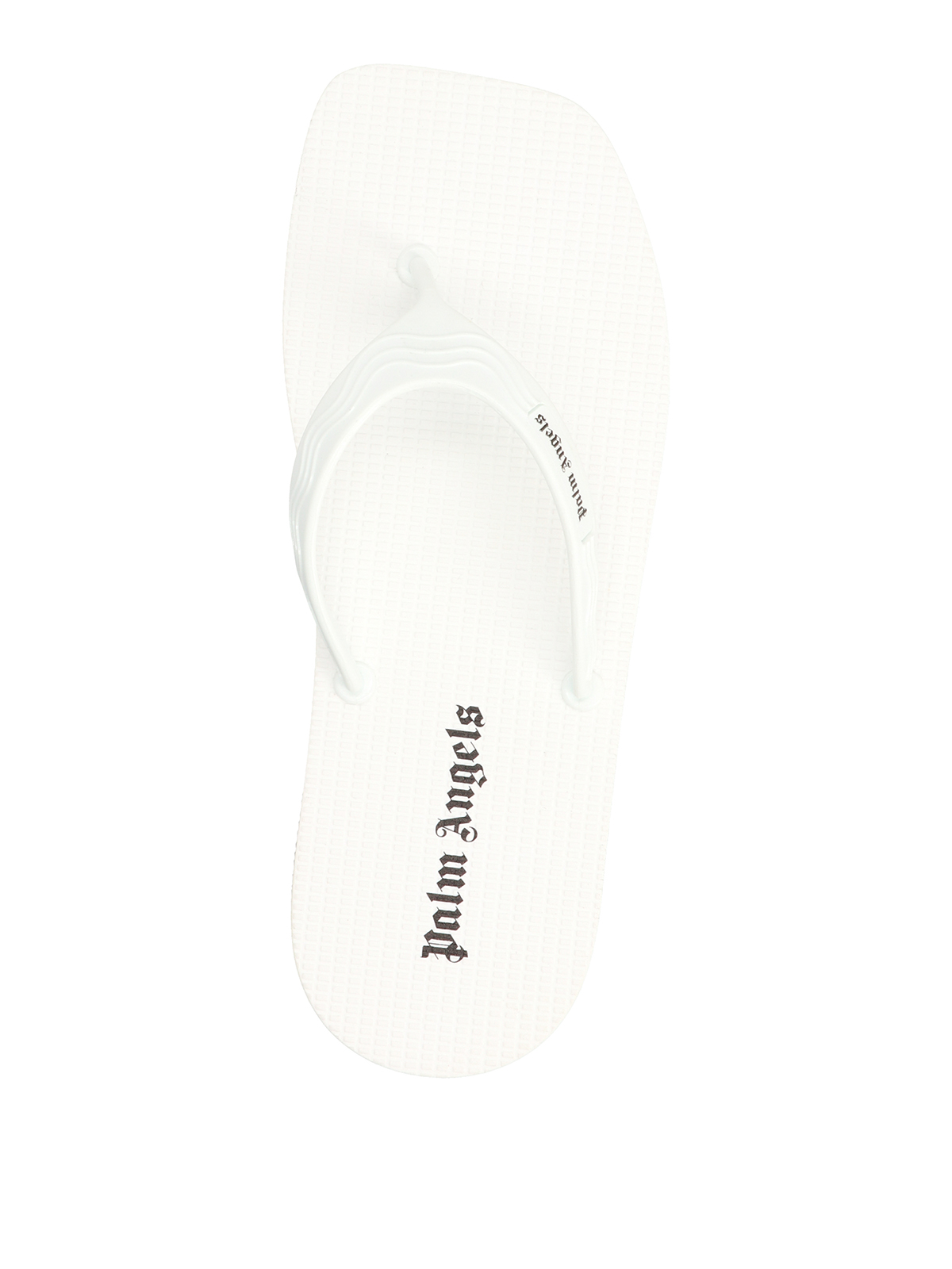 Shop Palm Angels Chanclas - Blanco In White