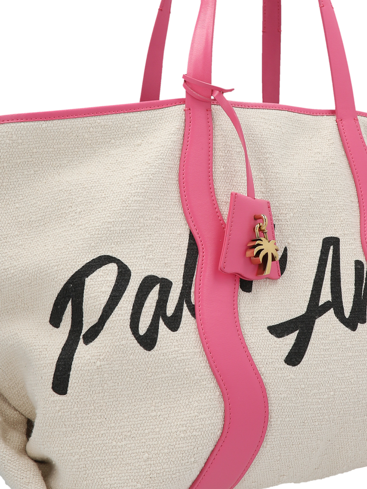 Shop Palm Angels Logo Tote In Multicolour