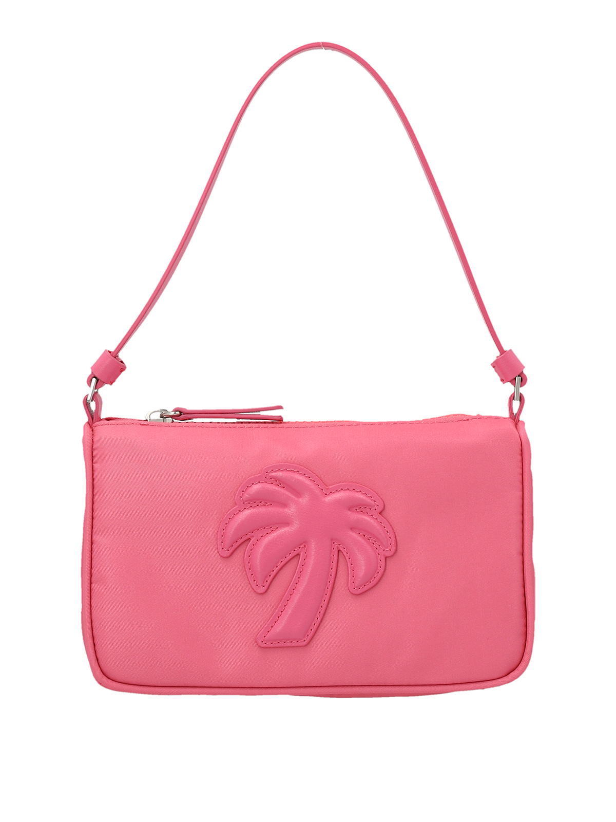 Palm Angels Big Palm Cross Body Bag In Pink