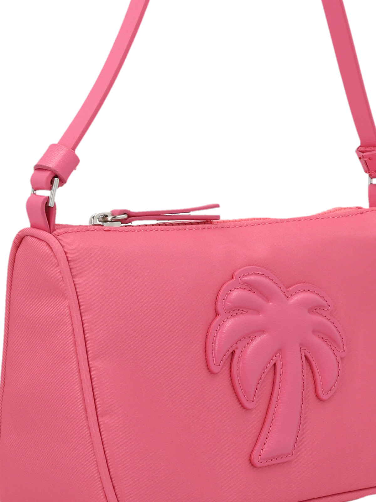 Shop Palm Angels Big Palm Cross Body Bag In Pink