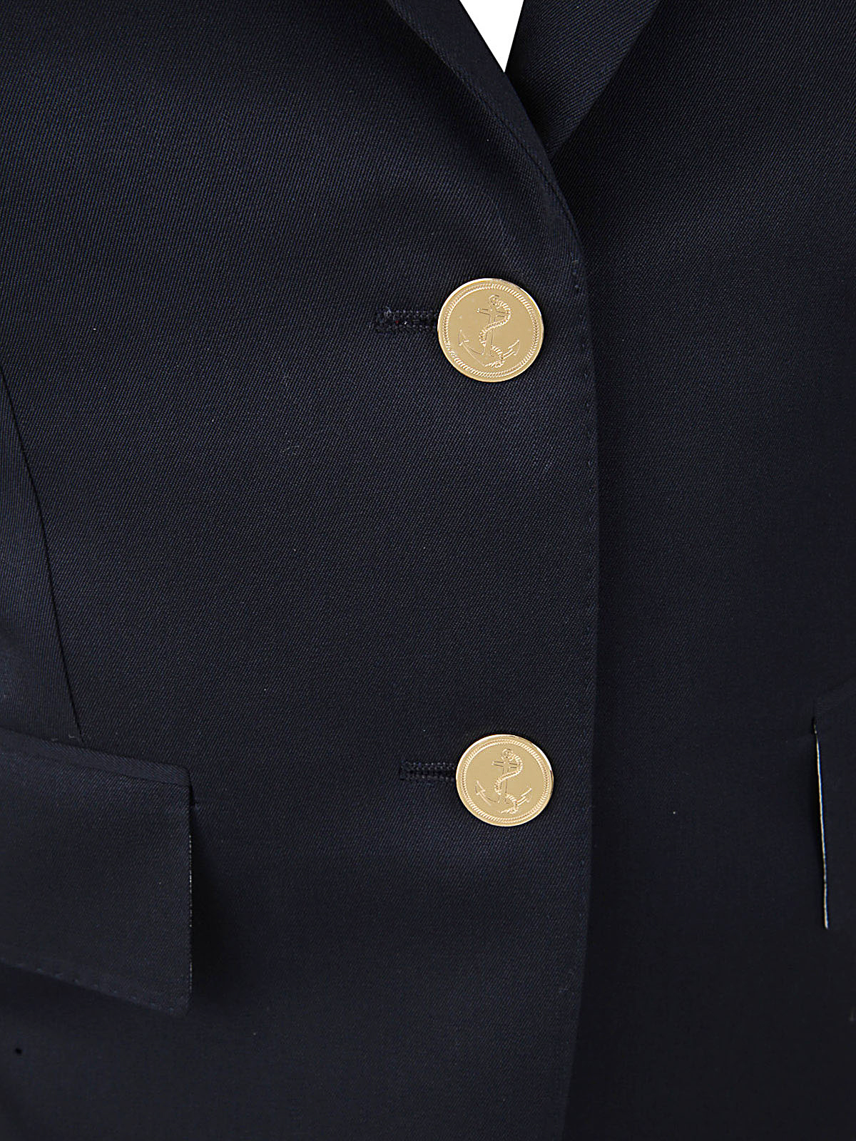 Shop Thom Browne High Armhole Wool Sportcoat In Blue