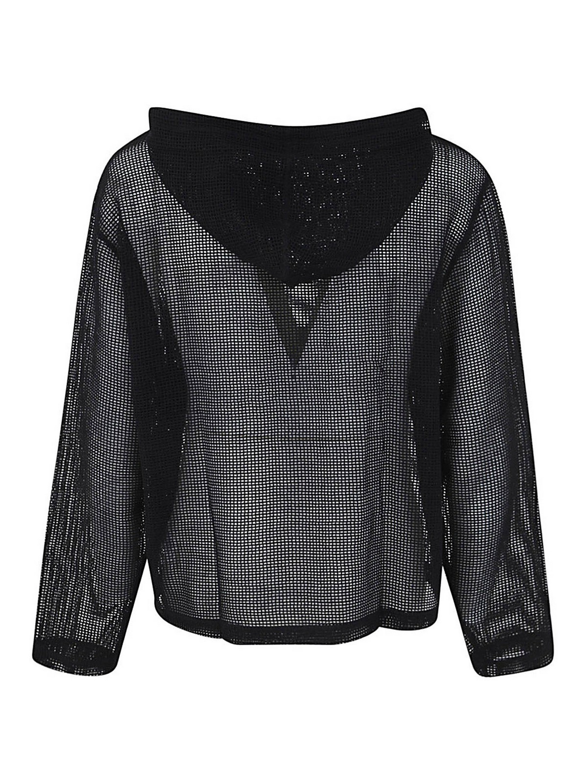 Stussy Cotton mesh hood - Black - Men|1140323BLACK | thebs.com