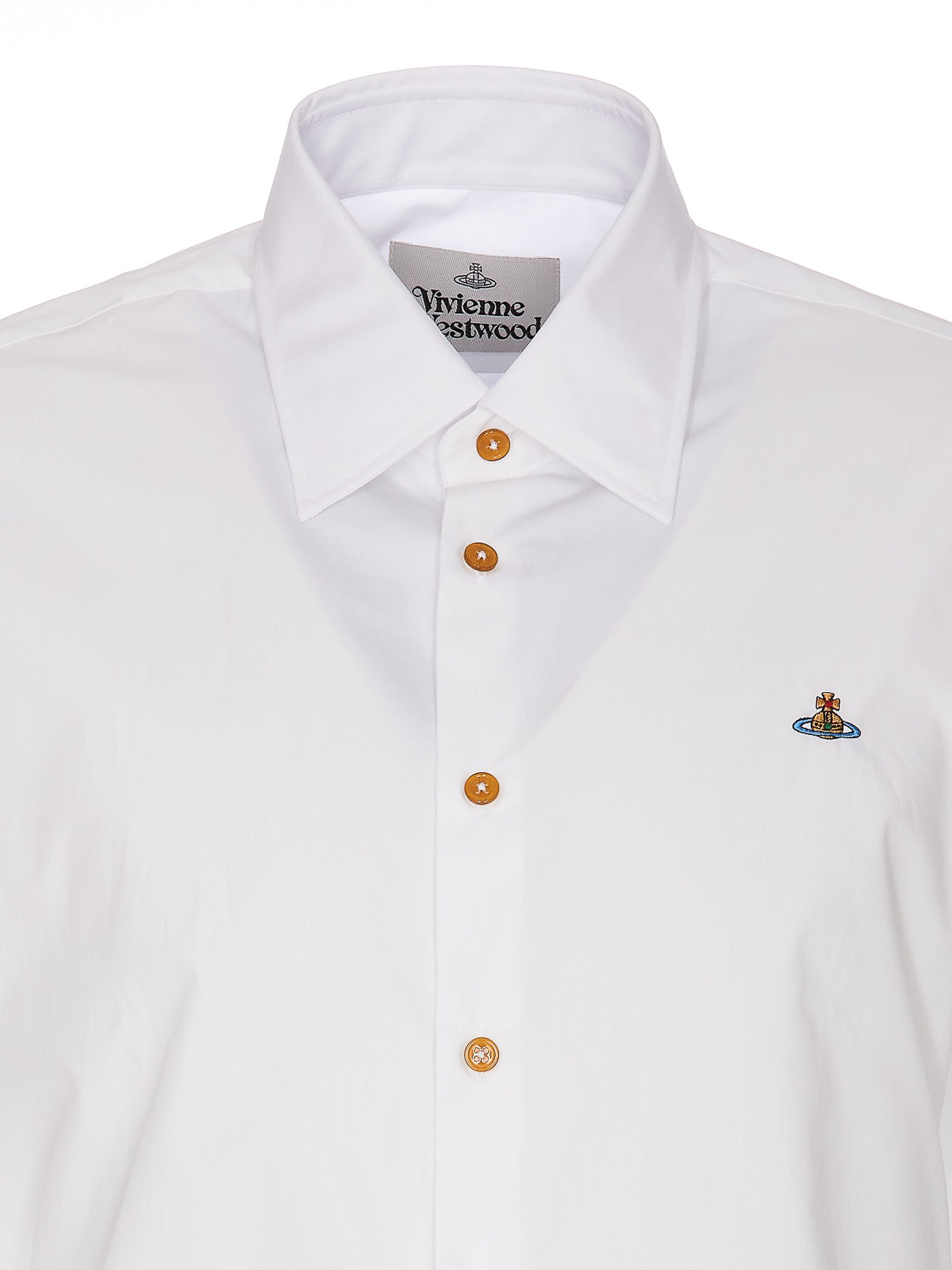 Shop Vivienne Westwood Ghost Shirt In White