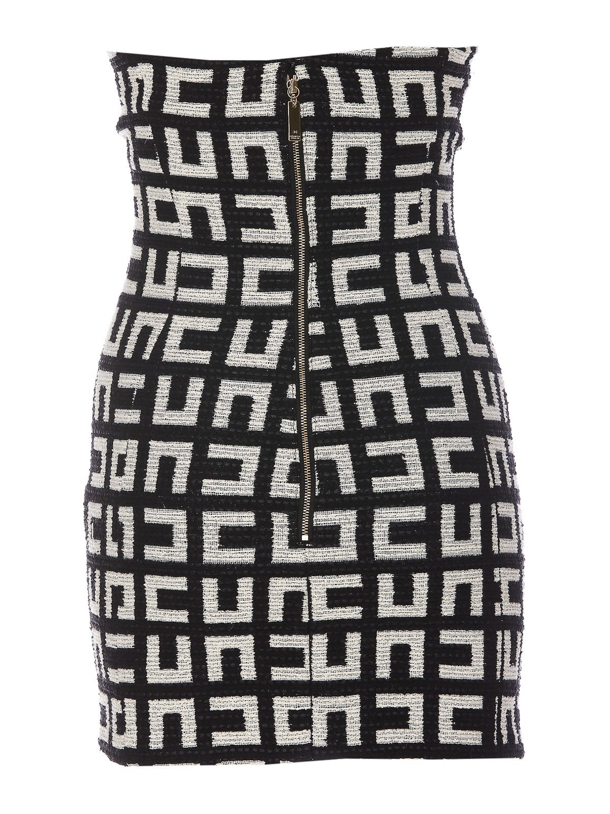 Elisabetta Franchi Monogrammed tight dress