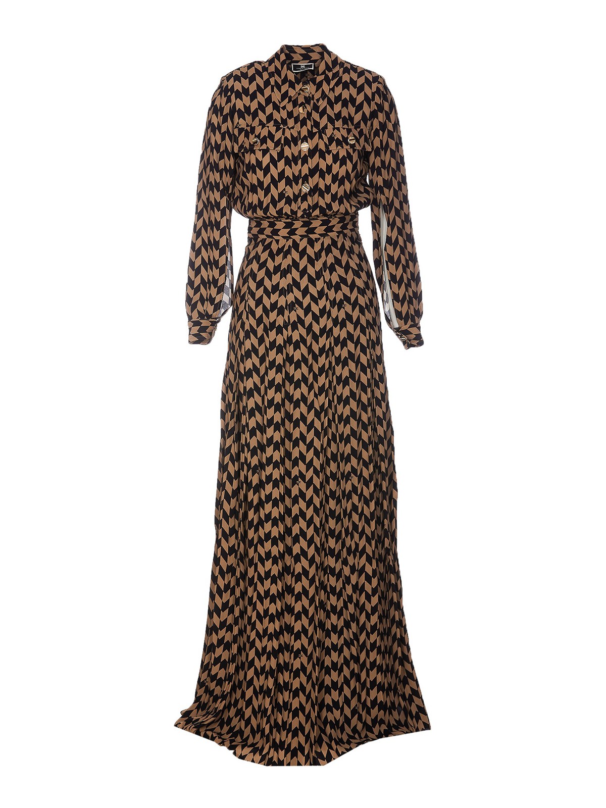 ワンピース ELISABETTA FRANCHI Woman Dress Brown AB846 644 ELISABETTA FRANCHI: Dress woman - Burgundy | Elisabetta