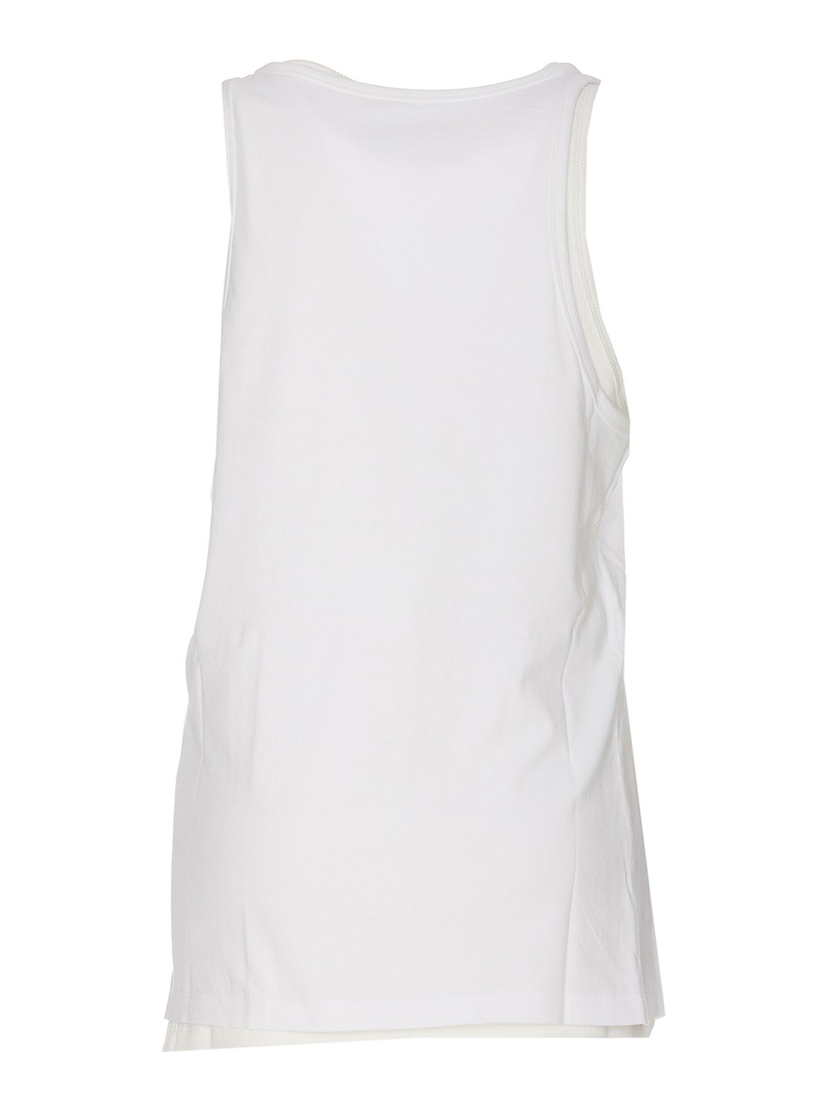 MM6 Maison Margiela トップ/タンクトップ - 白 | S52NL0059STJ365963 