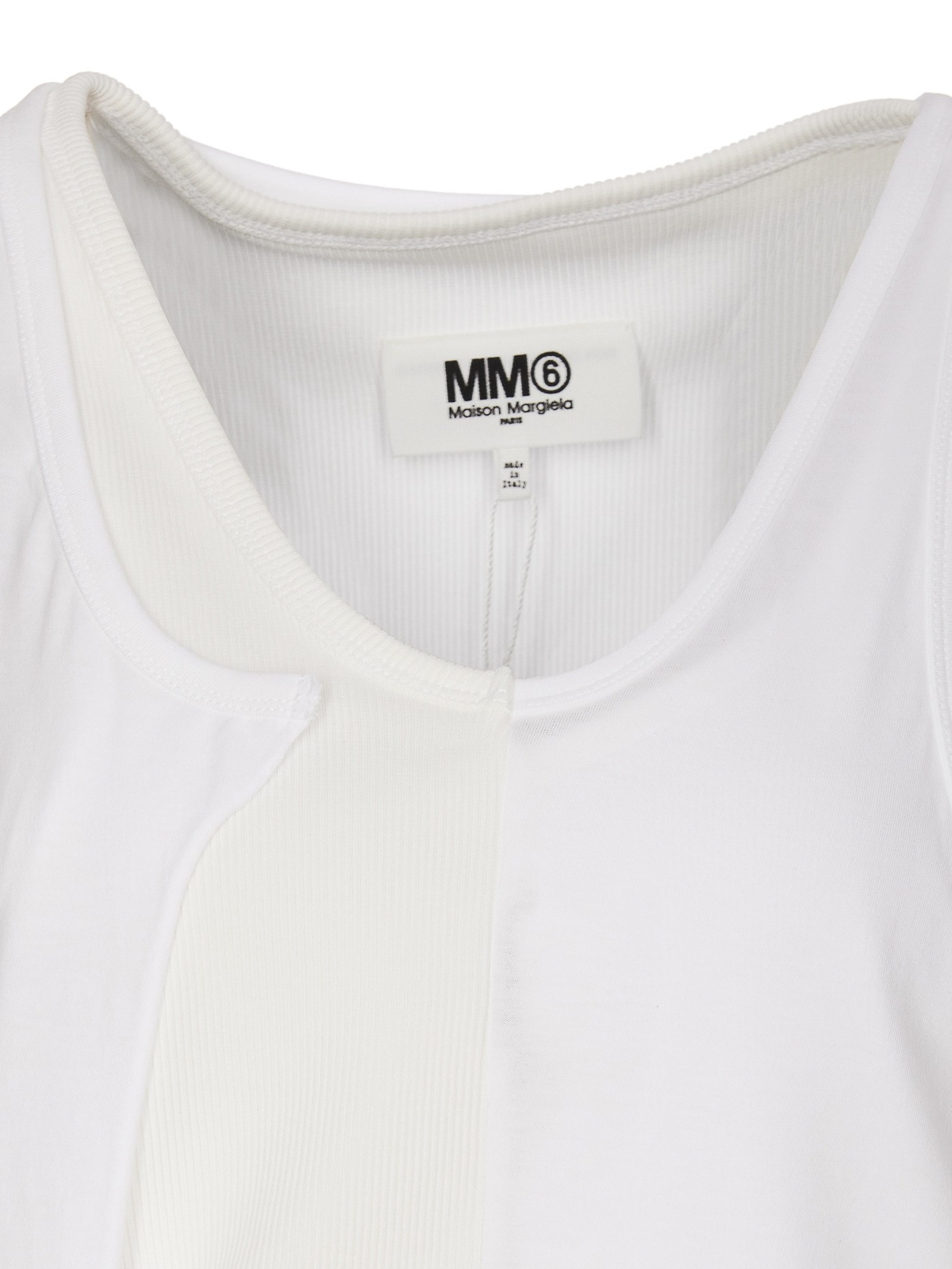 MM6 タンクトップ白