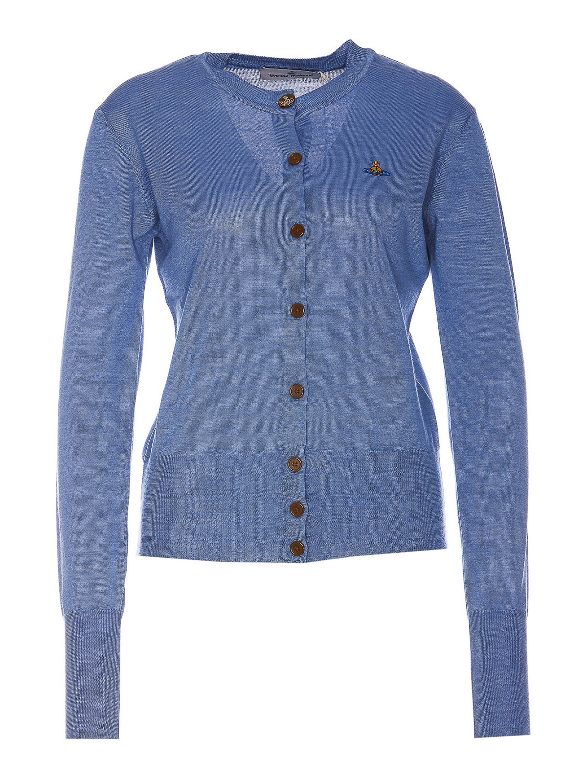 Vivienne Westwood Bea wool cardigan - Blue|1803001ZY000QK405