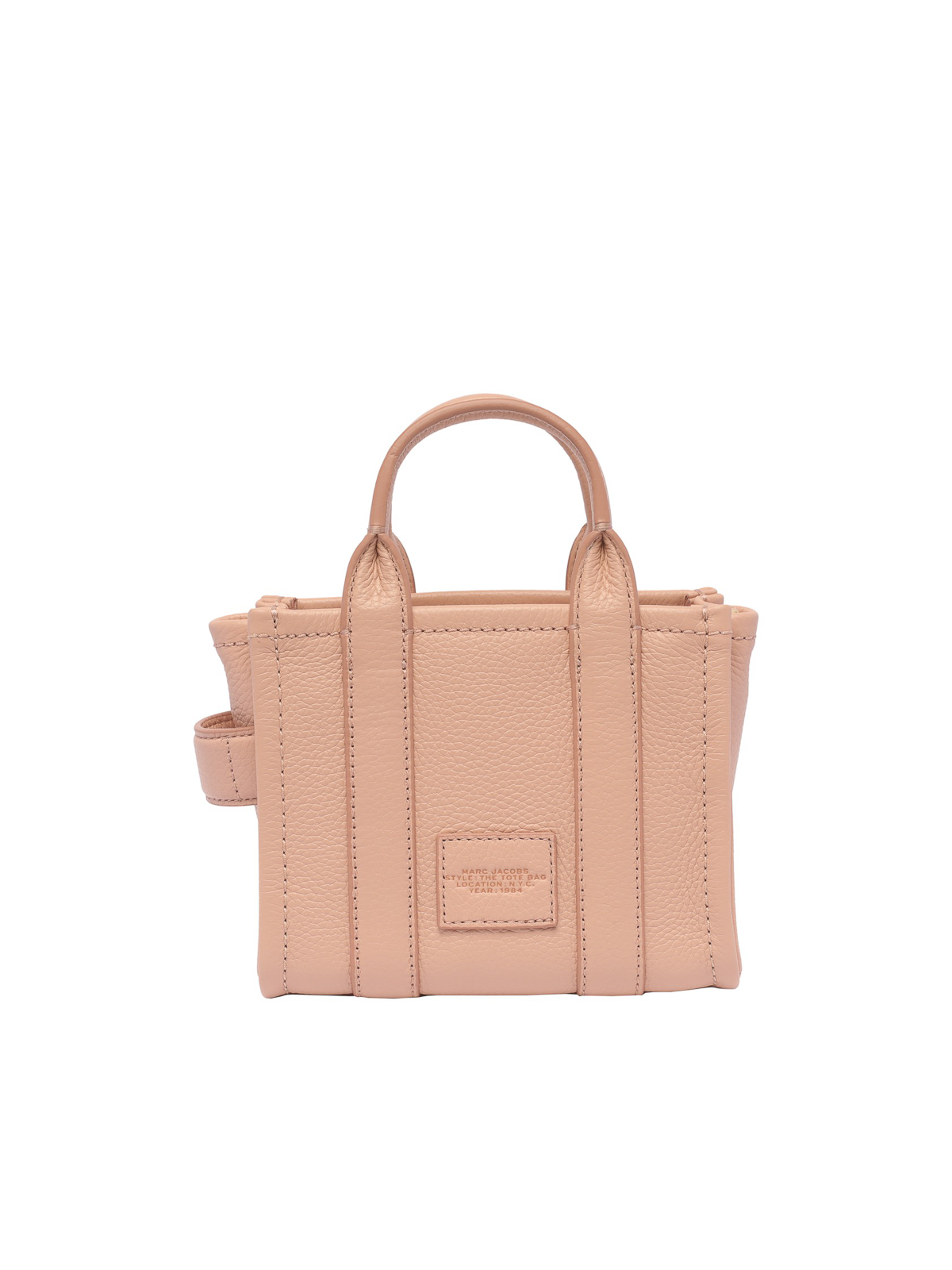 Shop Marc Jacobs The Micro Tote Bag In Pink