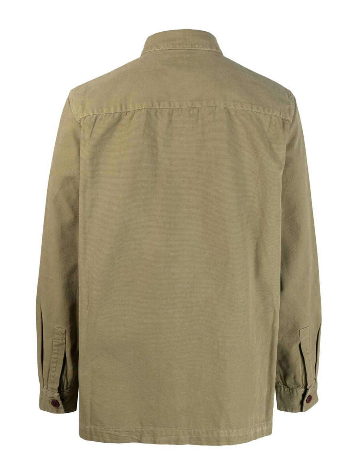 Shop Barbour Long-sleeve Shirt Style Jacket In Green