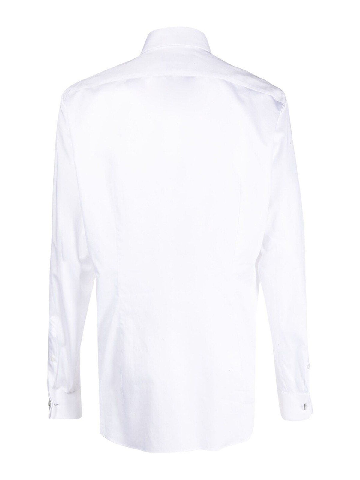 Shop Corneliani Long Sleeve Shirt In White