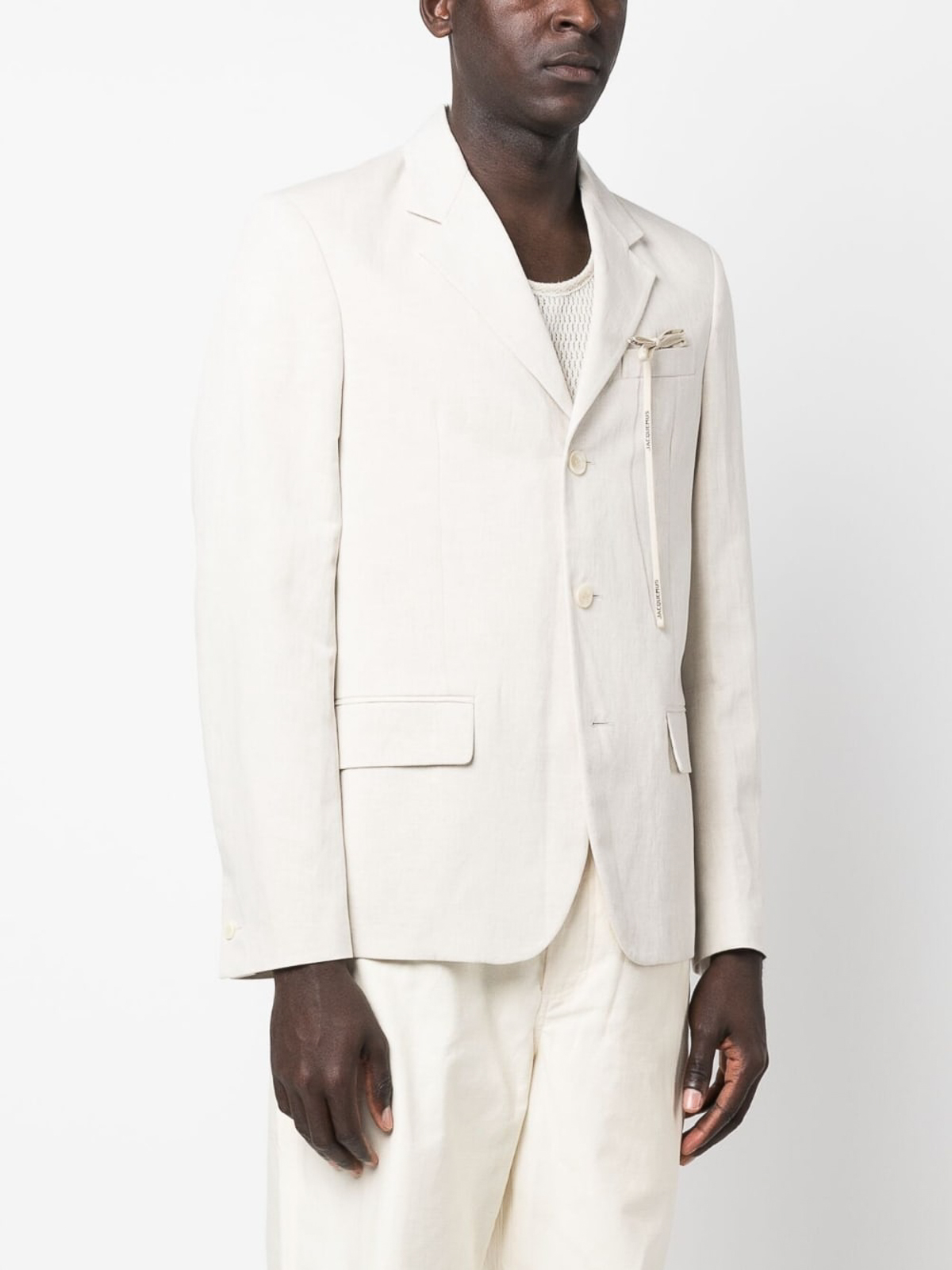 Jacquemus Blazer - La Veste Feijoa - Beige Clair|235JA0211321130