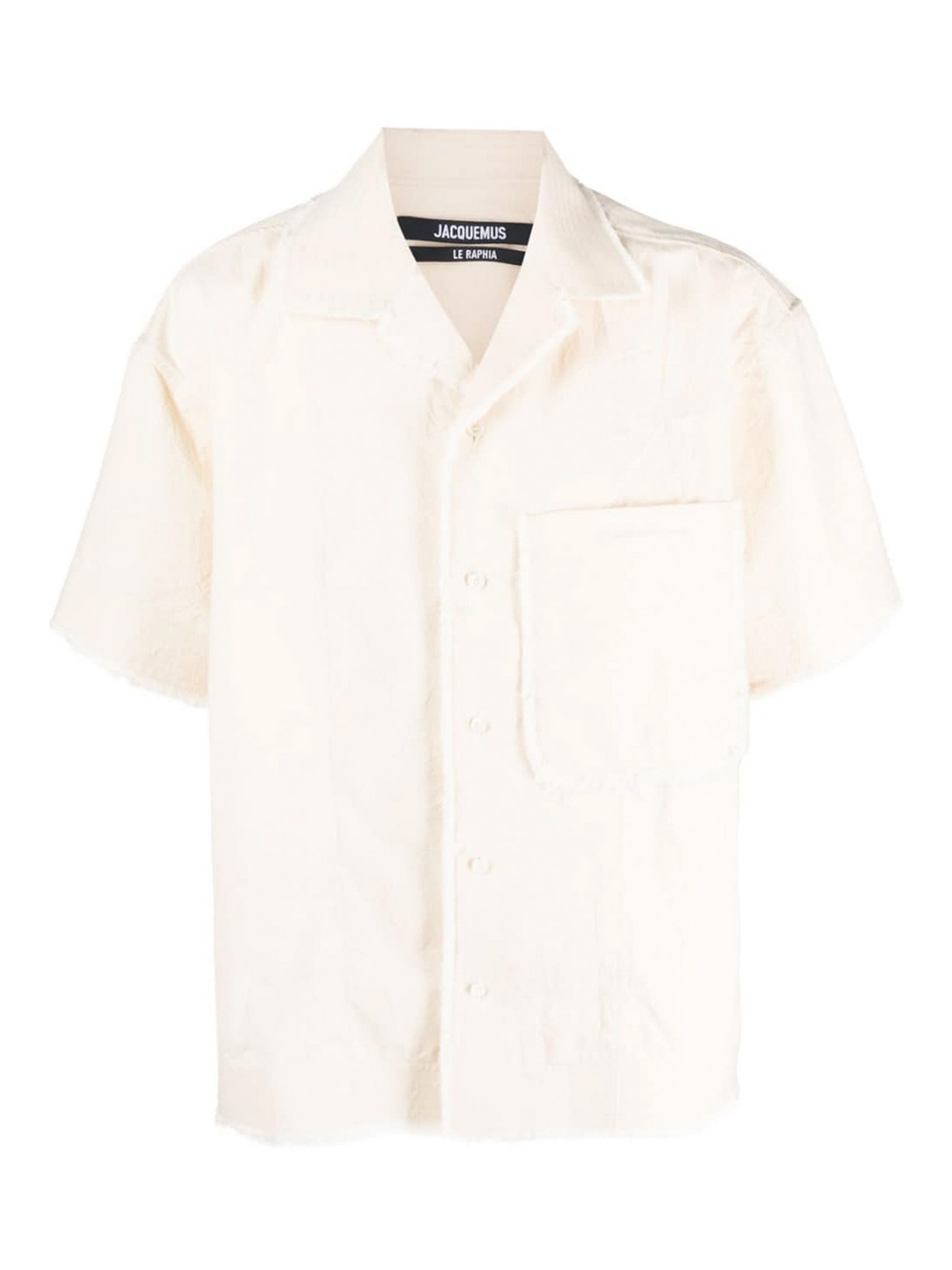 [新品]JACQUEMUS LA CHEMISE ARTICHAUT 半袖シャツ 新品]JACQUEMUS LA CHEMISE ARTICHAUT 半袖シャツ