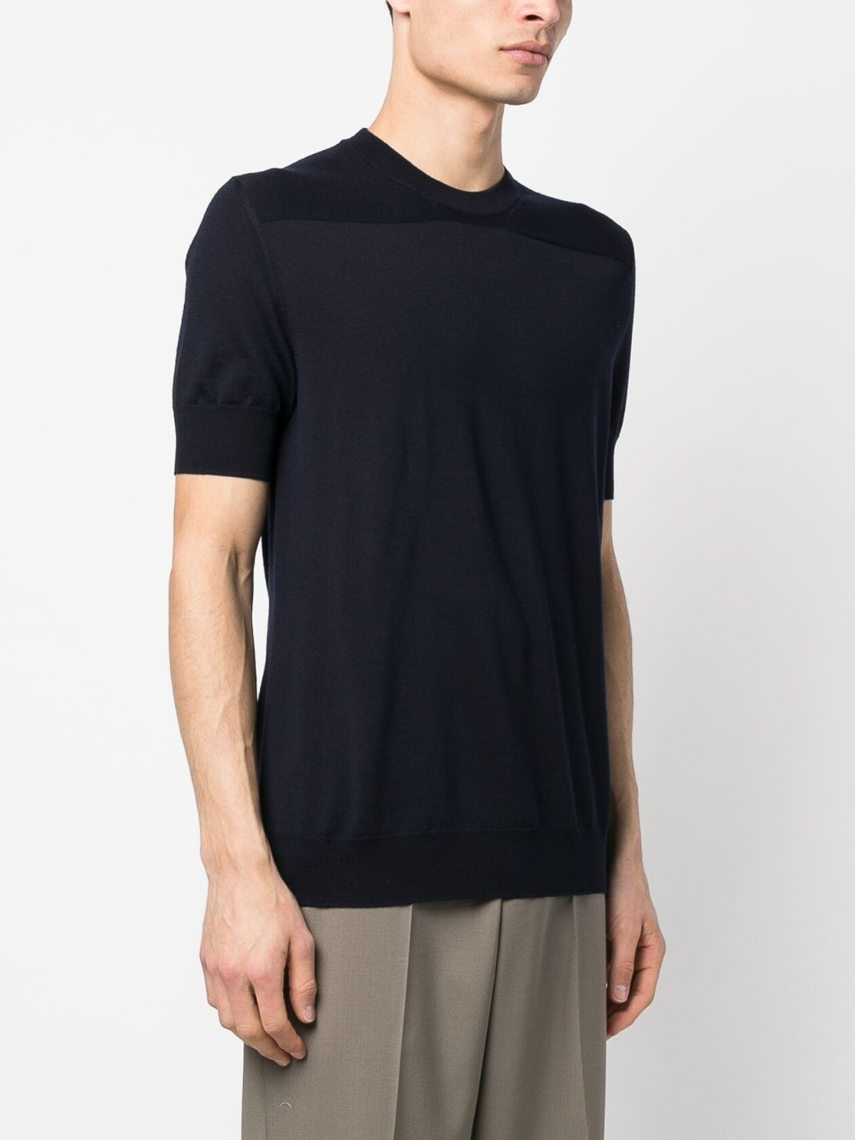 Shop Jil Sander Wool T-shirt In Negro