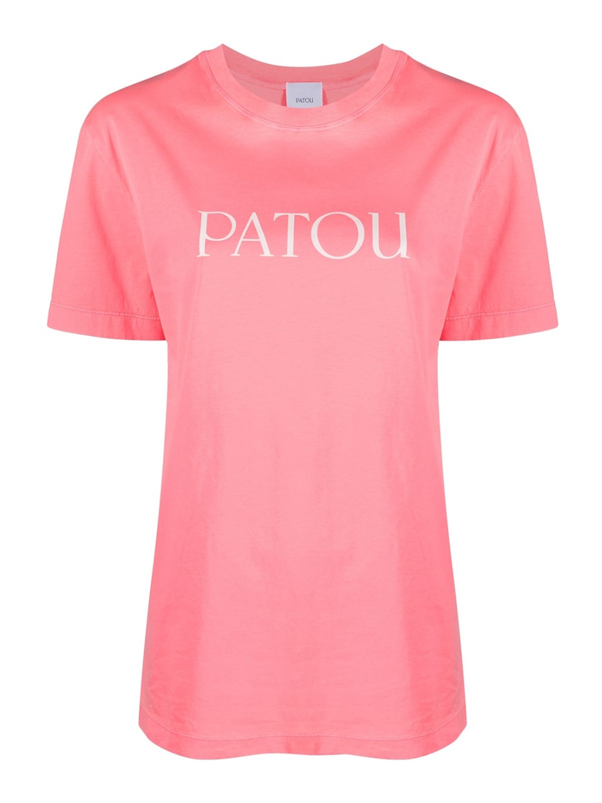 Shop Patou Logo-print T-shirt In Pink