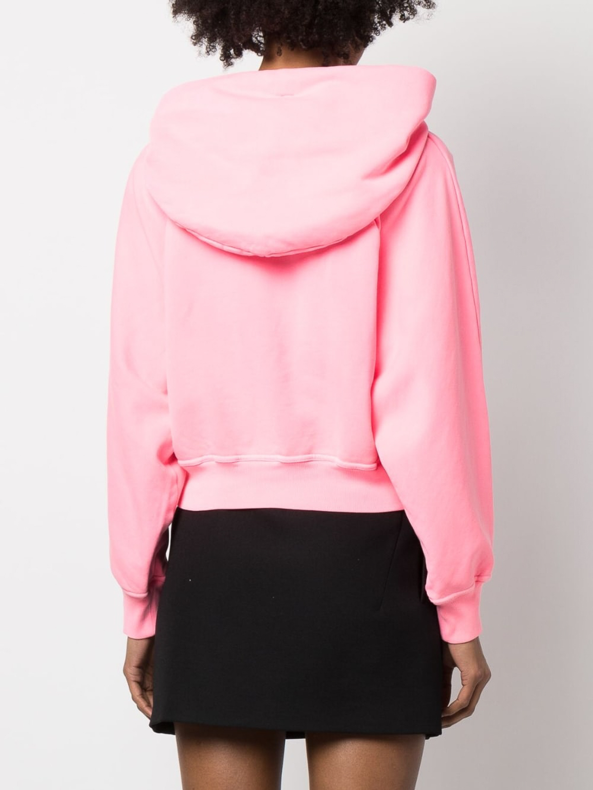 Shop Patou Logo-embroidered Hoodie In Pink
