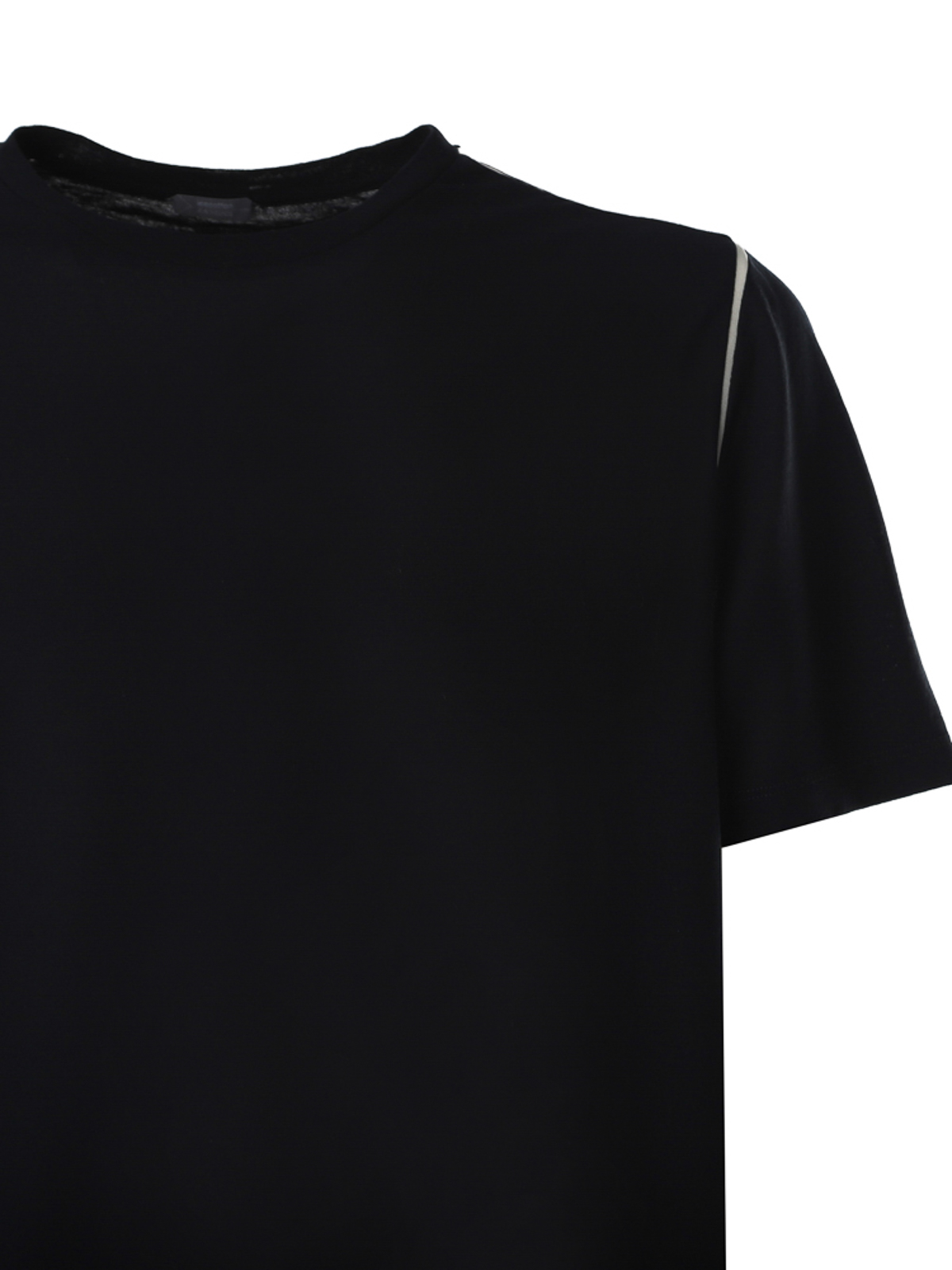 Shop Zanone Camiseta - Negro In Black