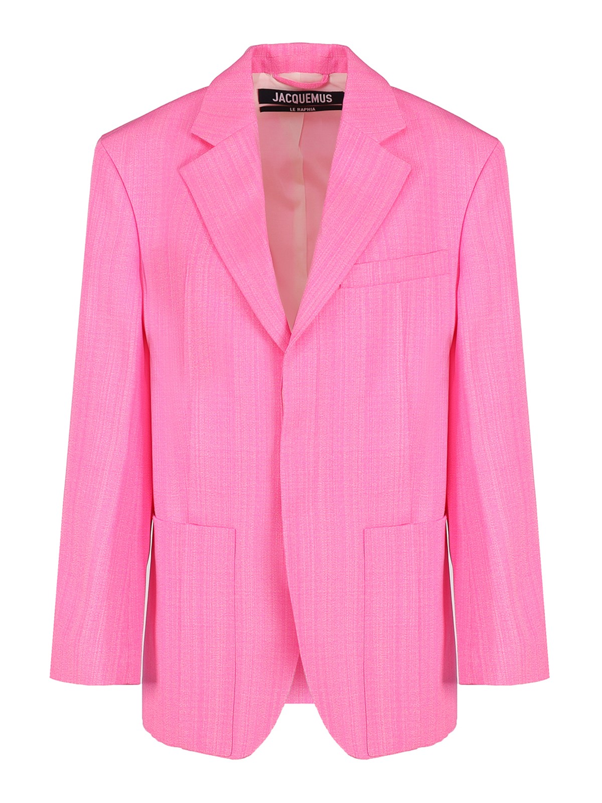 Shop Jacquemus Blazer - Rosado In Pink