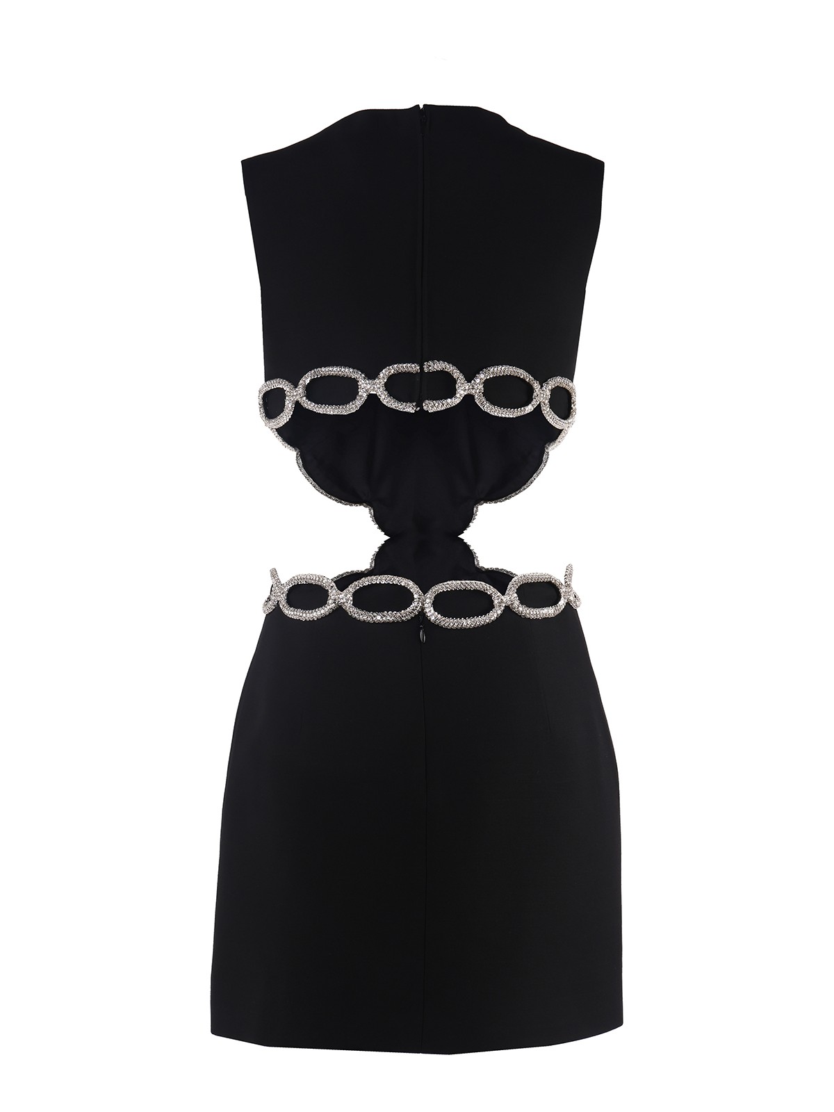 Valentino Garavani Embroidered crepe couture short dress|2B3VA1E61CFNUD