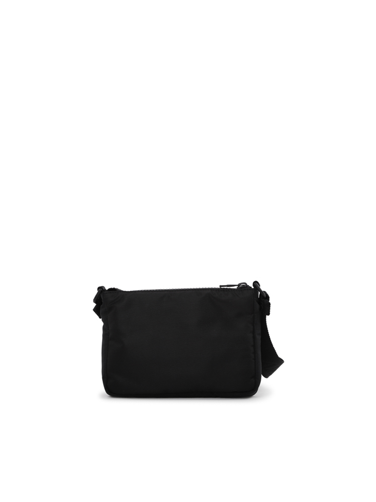 Shop Alexander Mcqueen Logo Shoulder Bag In Black