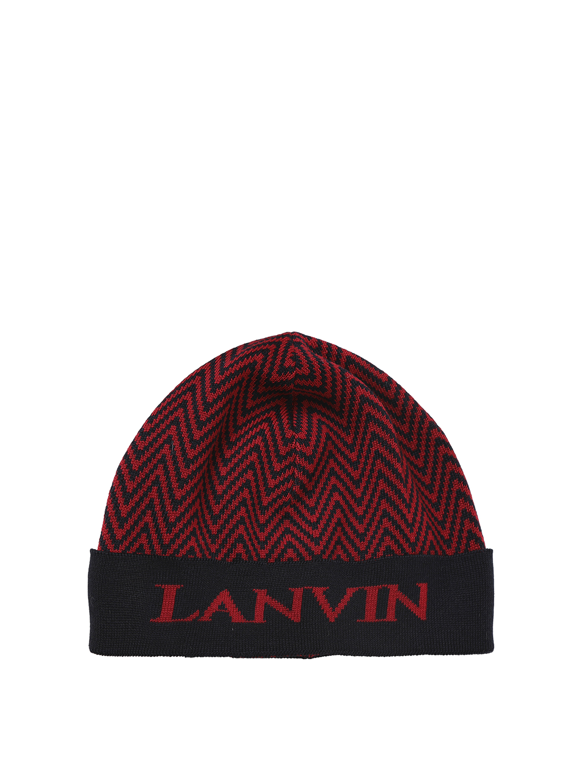 Lanvin Hat With Motif In Red