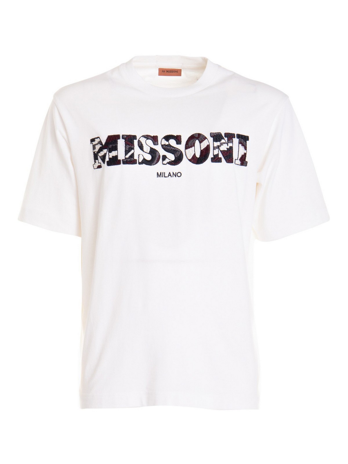 Missoni White Cotton T-shirt