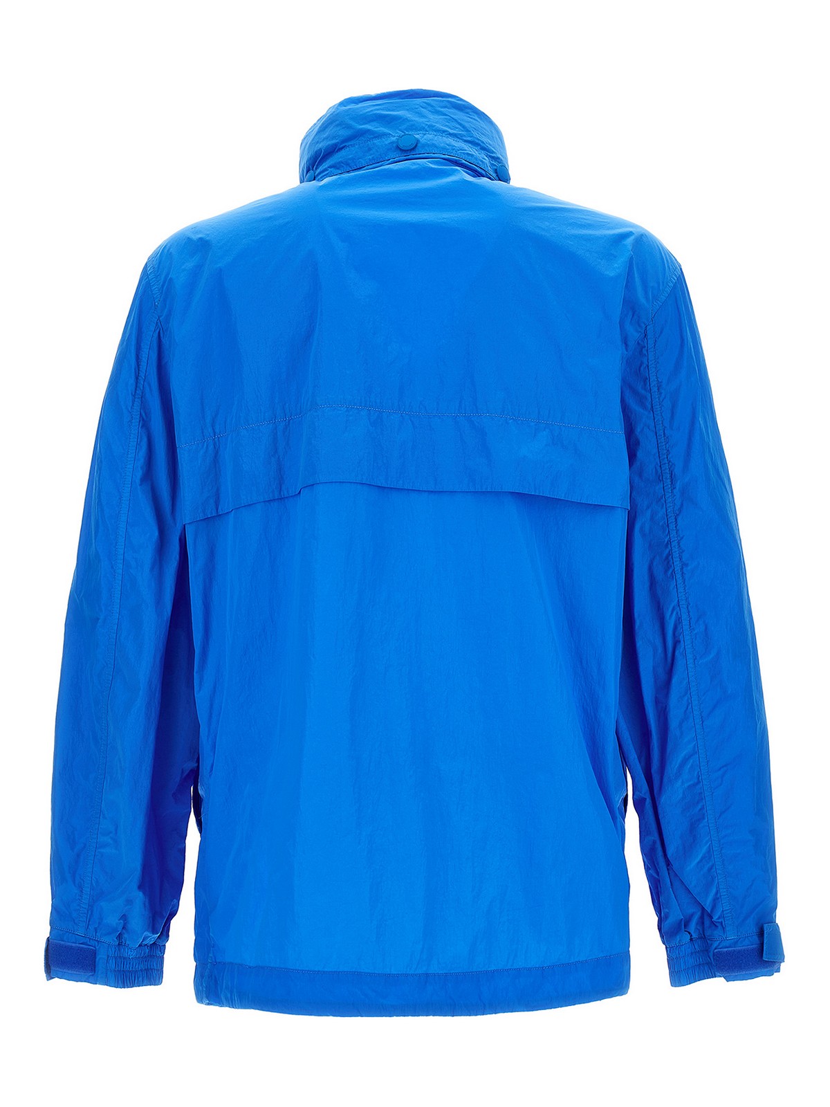 Shop Burberry Harrogate Jacket With Hood In Blue