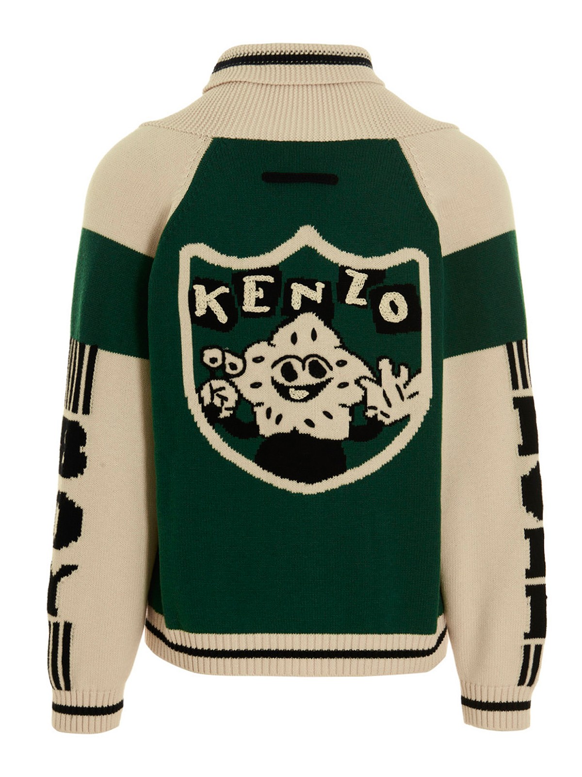 Kenzo Cardigan boke boy - Green - Men|FD55CA3683BB57 | thebs.com