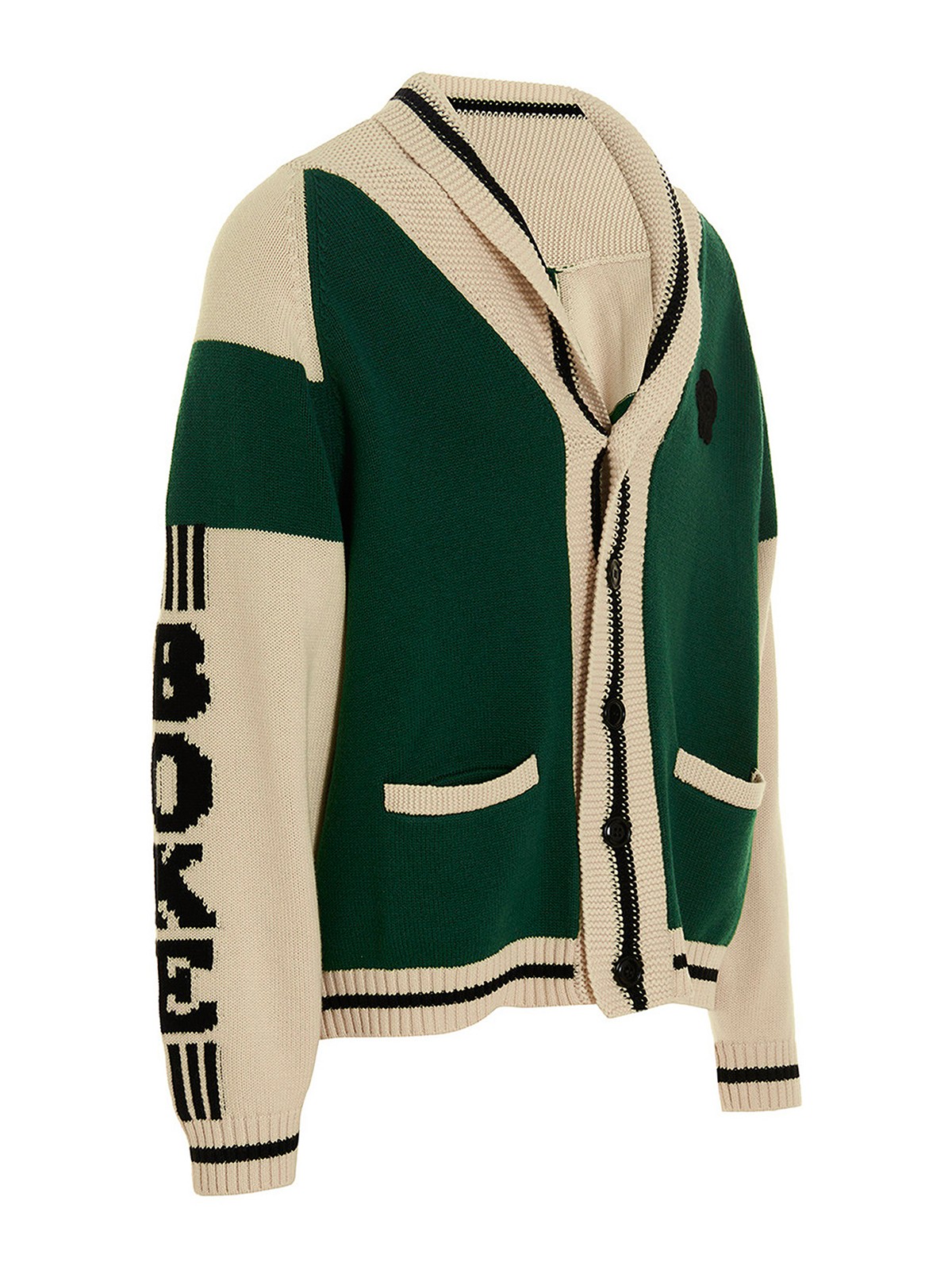 Kenzo Cardigan boke boy - Green - Men|FD55CA3683BB57 | thebs.com