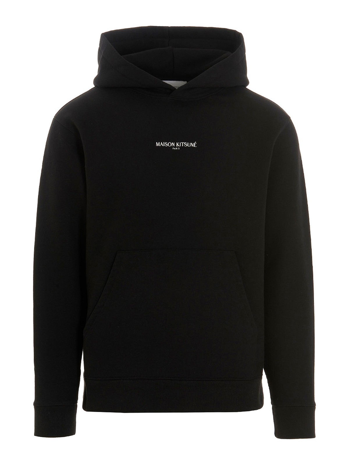 パーカー・フーディ MAISON KITSUNE Logo embroidery hood black JM00326KM0020P199 FOX HEAD PATCH REGULAR HOODIE | Maison Kitsuné