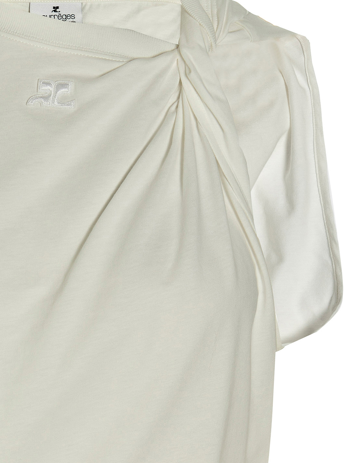 Courreges Tシャツ - 白 - ホワイト|123JTS056JS00710001