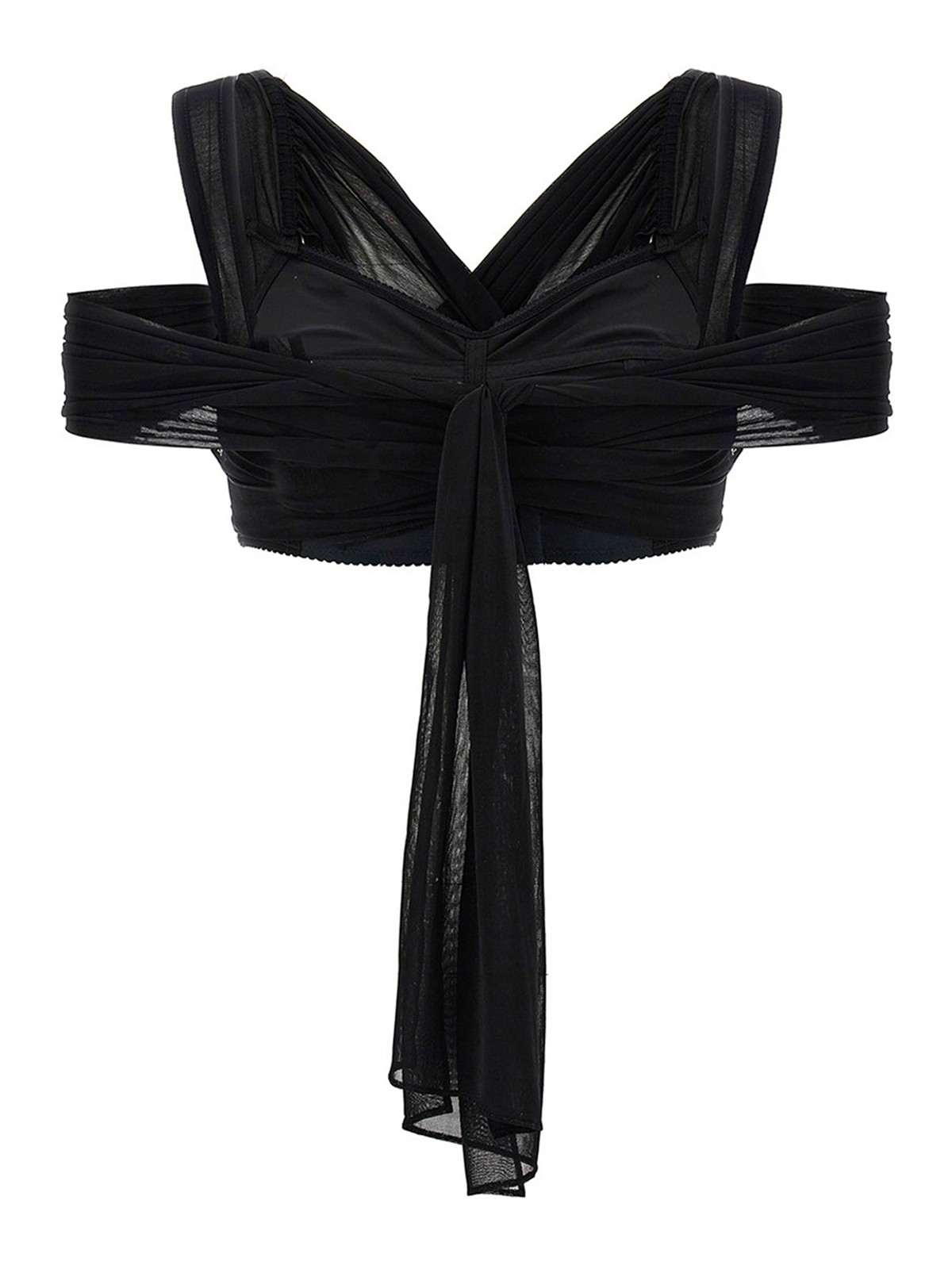Shop Dolce & Gabbana Top - Negro In Black