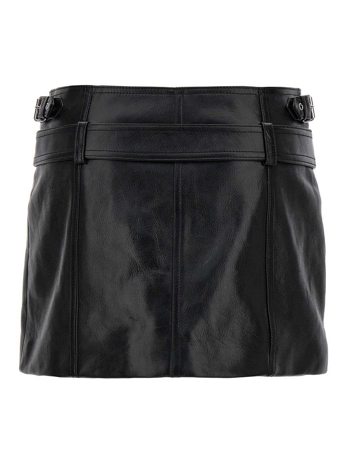 Shop Versace Minifalda - Medusa Biggie In Black