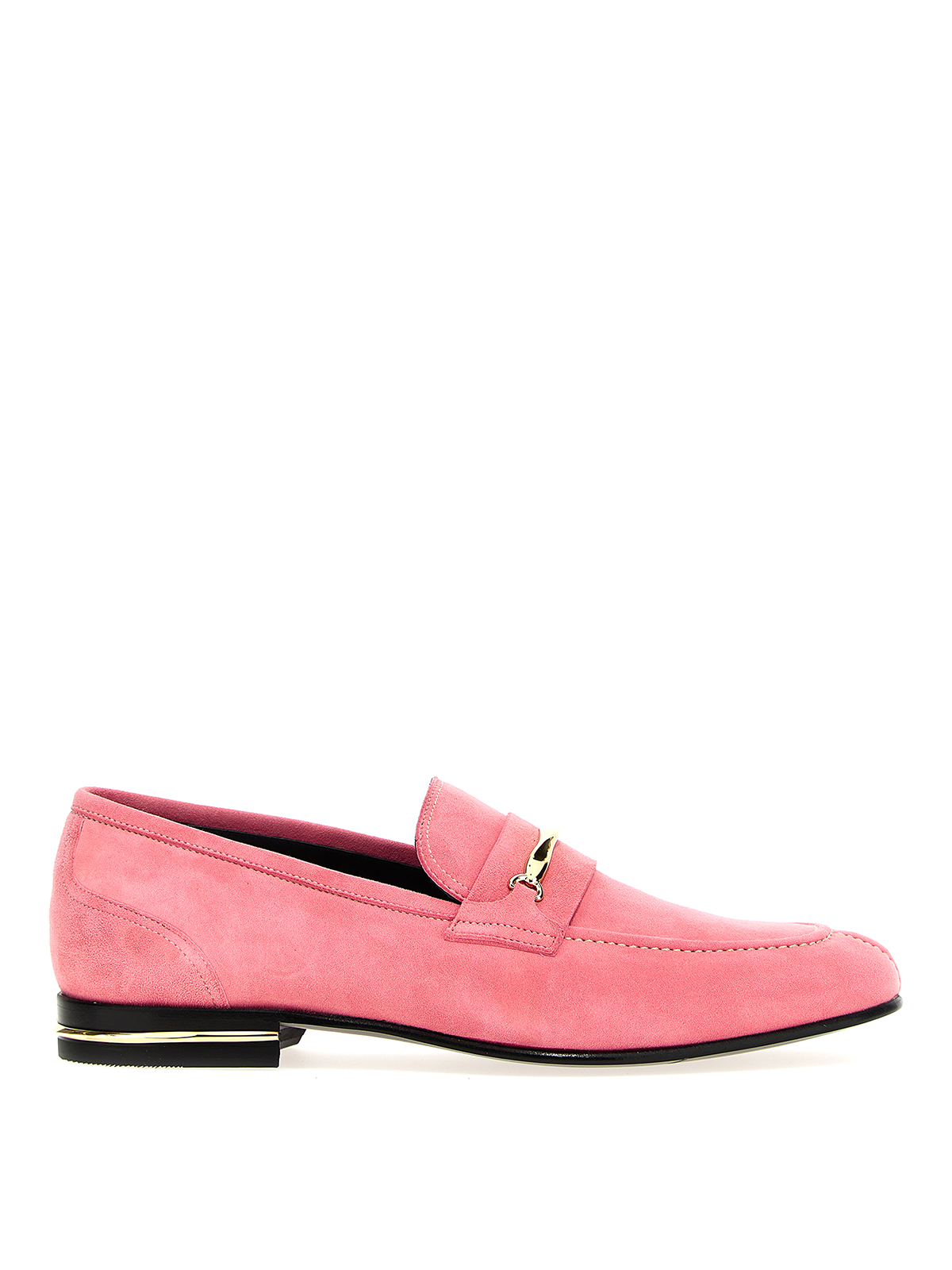 & Slippers Bally - Detailed suede loafers - MSF06WCP032U371