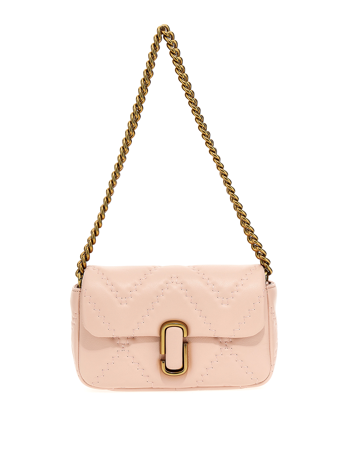 Marc Jacobs Logo Embroidered Bag In Pink