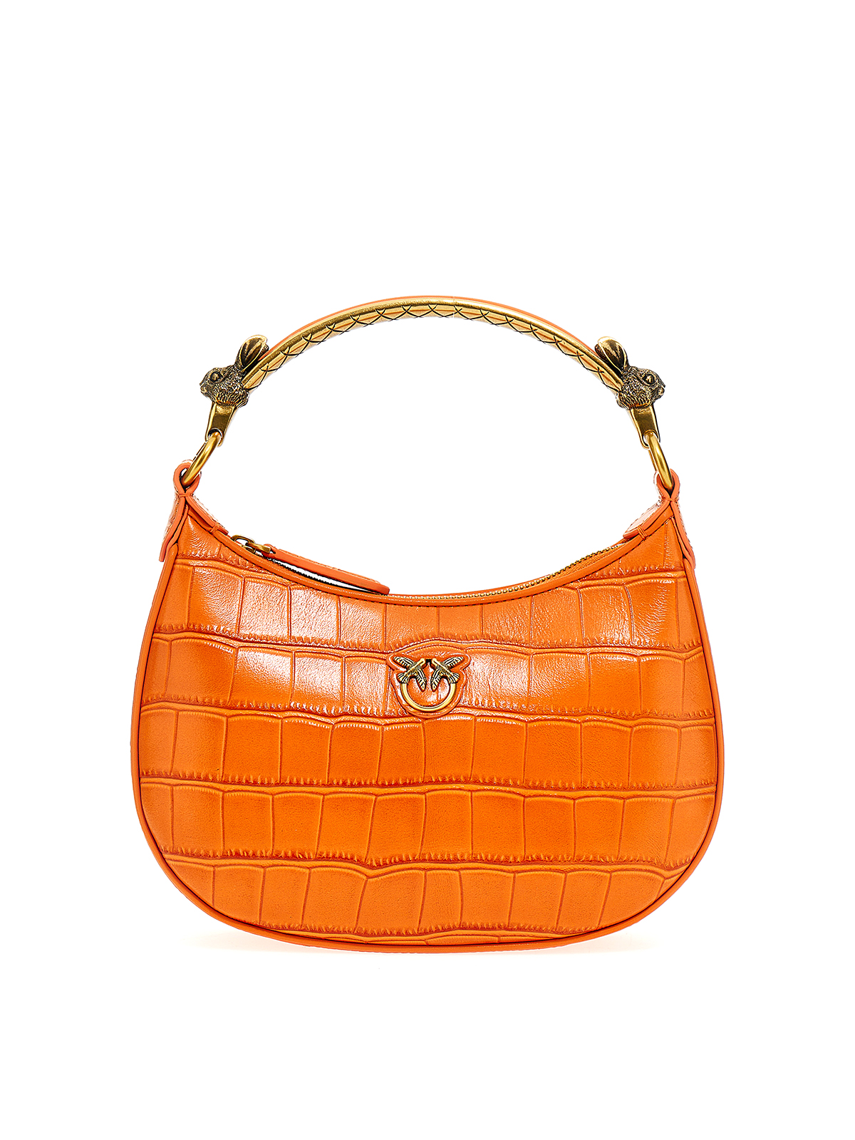 Pinko Love mini half moon bag Orange Women 100205A0OHA71Q