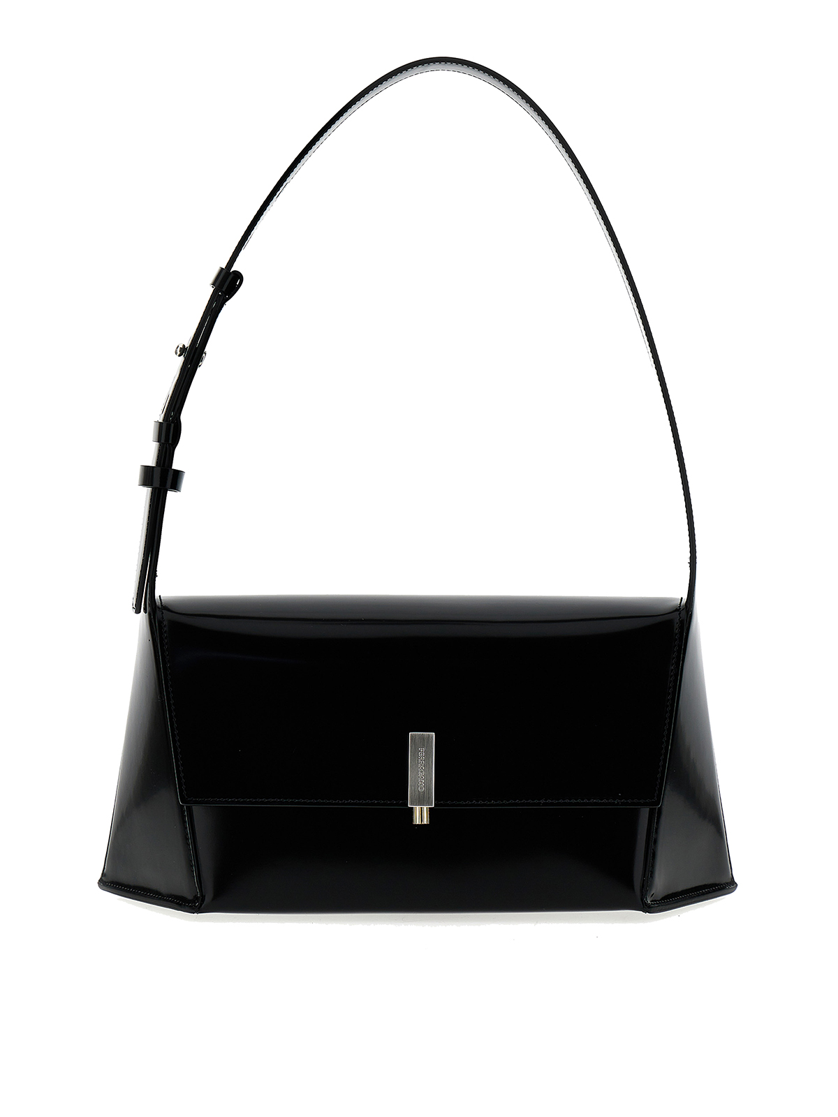 Sac à Main Via Prima Noir - Épaule/corps Croisé, Vinyle, Occasion Bon état, Nombreuses Poches