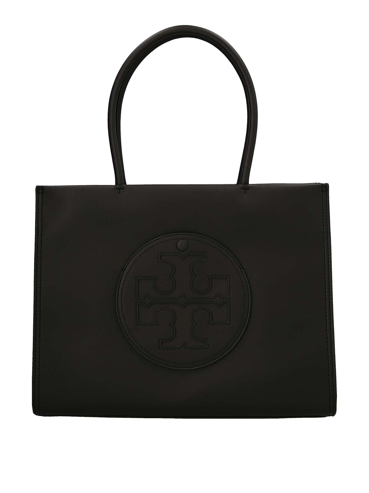 Mini Ella Eco Tote Bag - Tory Burch - White - Vegan Leather