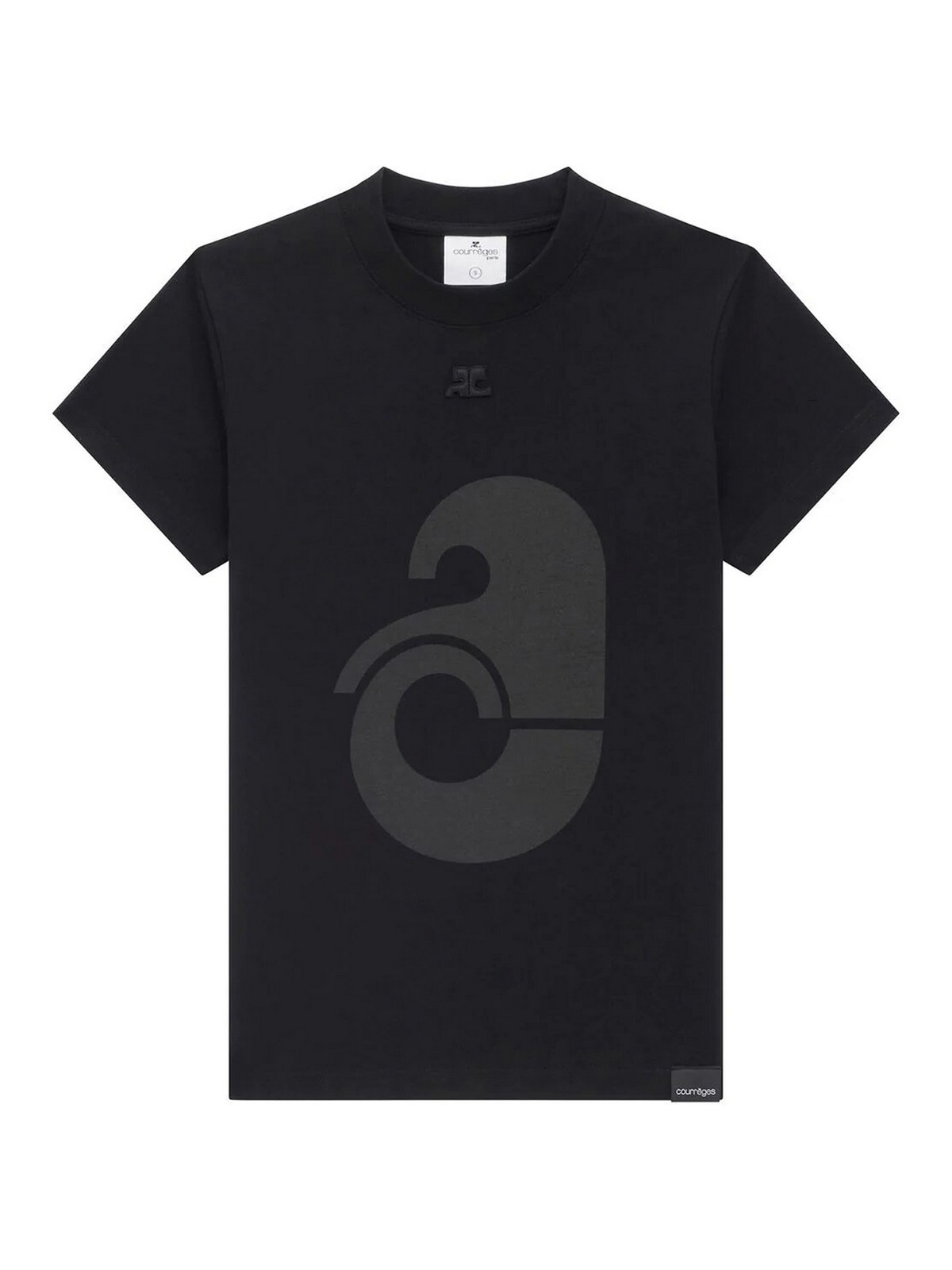 T-shirts Courreges - Logo cototn T-shirt - JTS065JS0058