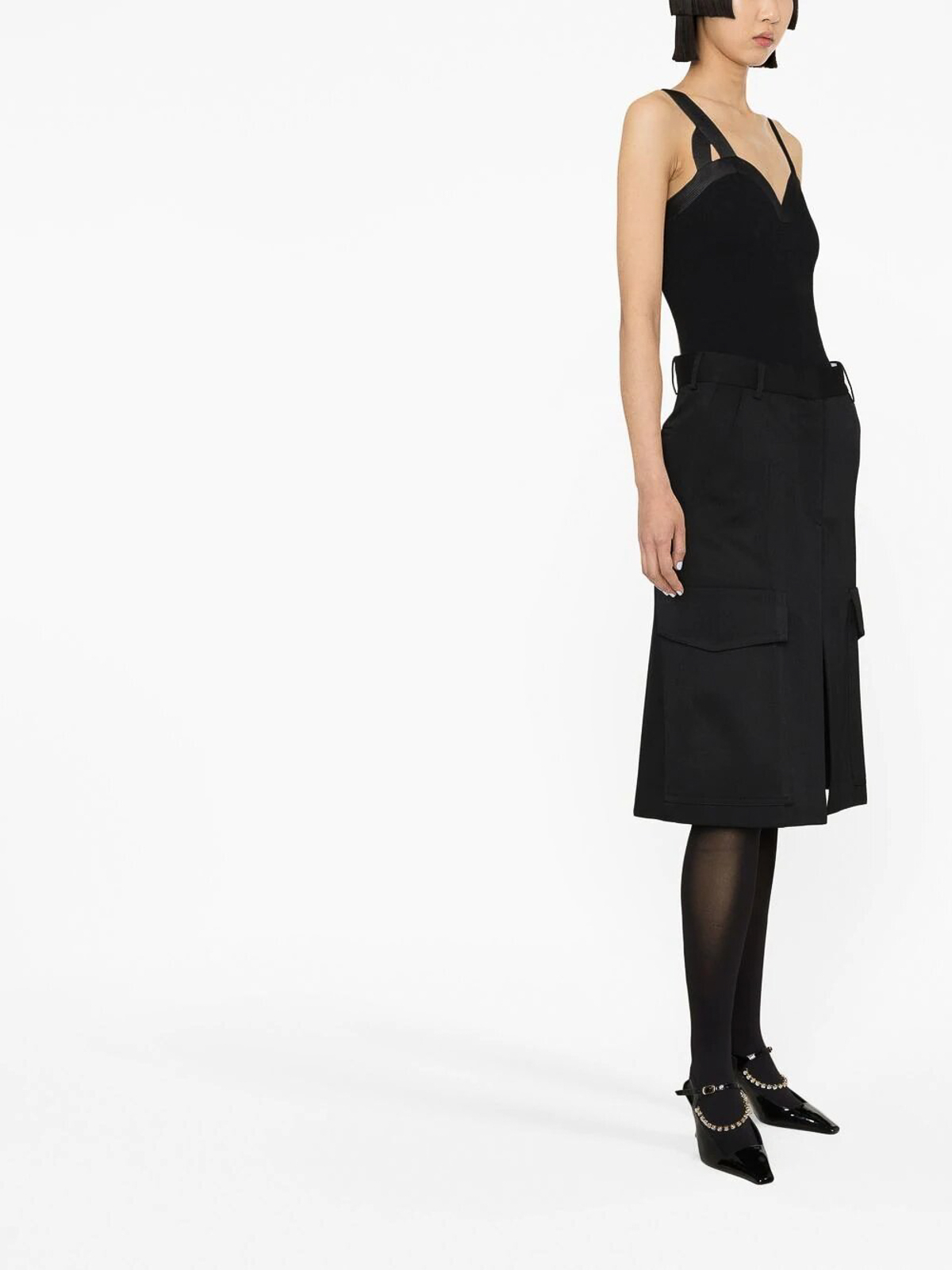 スカート VICTORIA BECKHAM WOOL SKIRT VICTORIA BECKHAM TAILORED UTILITY SKIRT – Belinda International