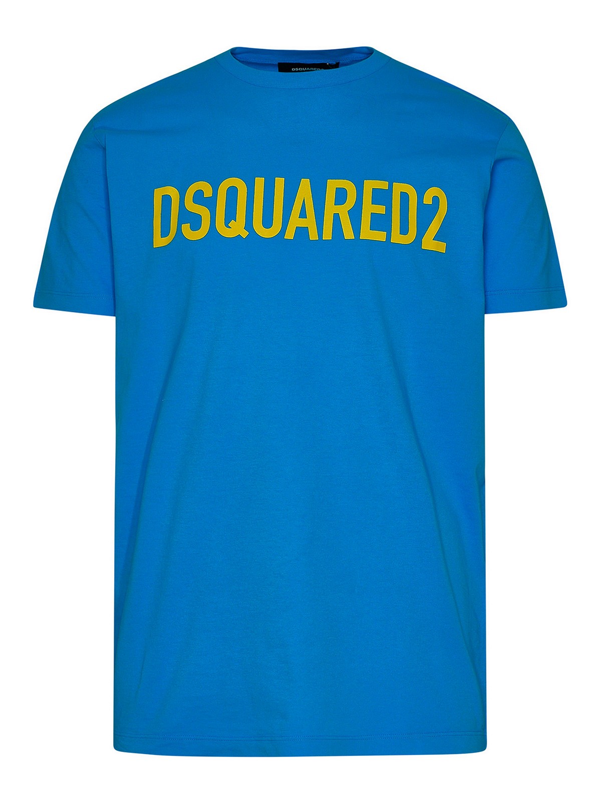 Dsquared2 Light Blue Cotton T-shirt